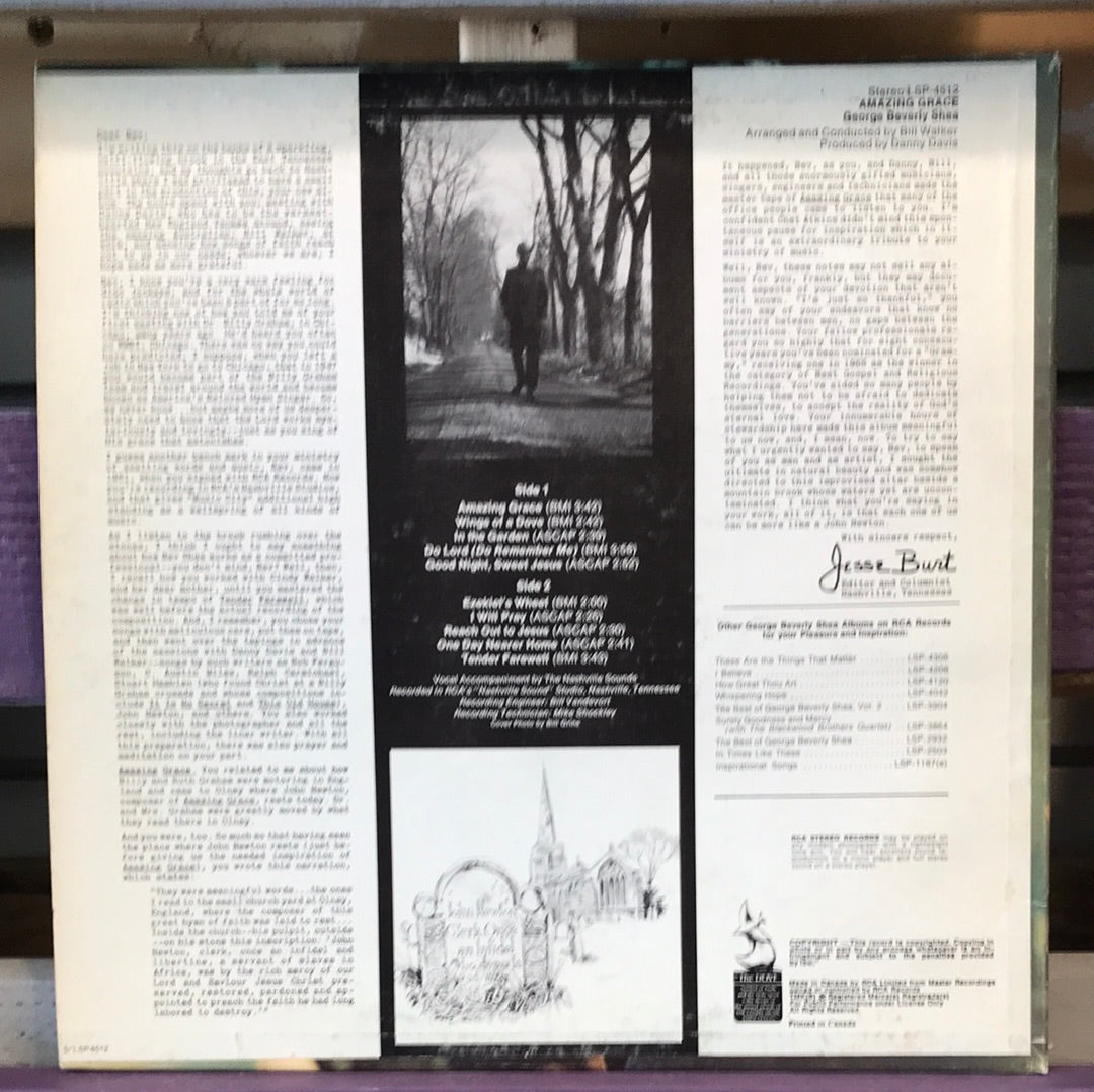 - George Beverly Shea - Amazing Grace - Vinyl Record -