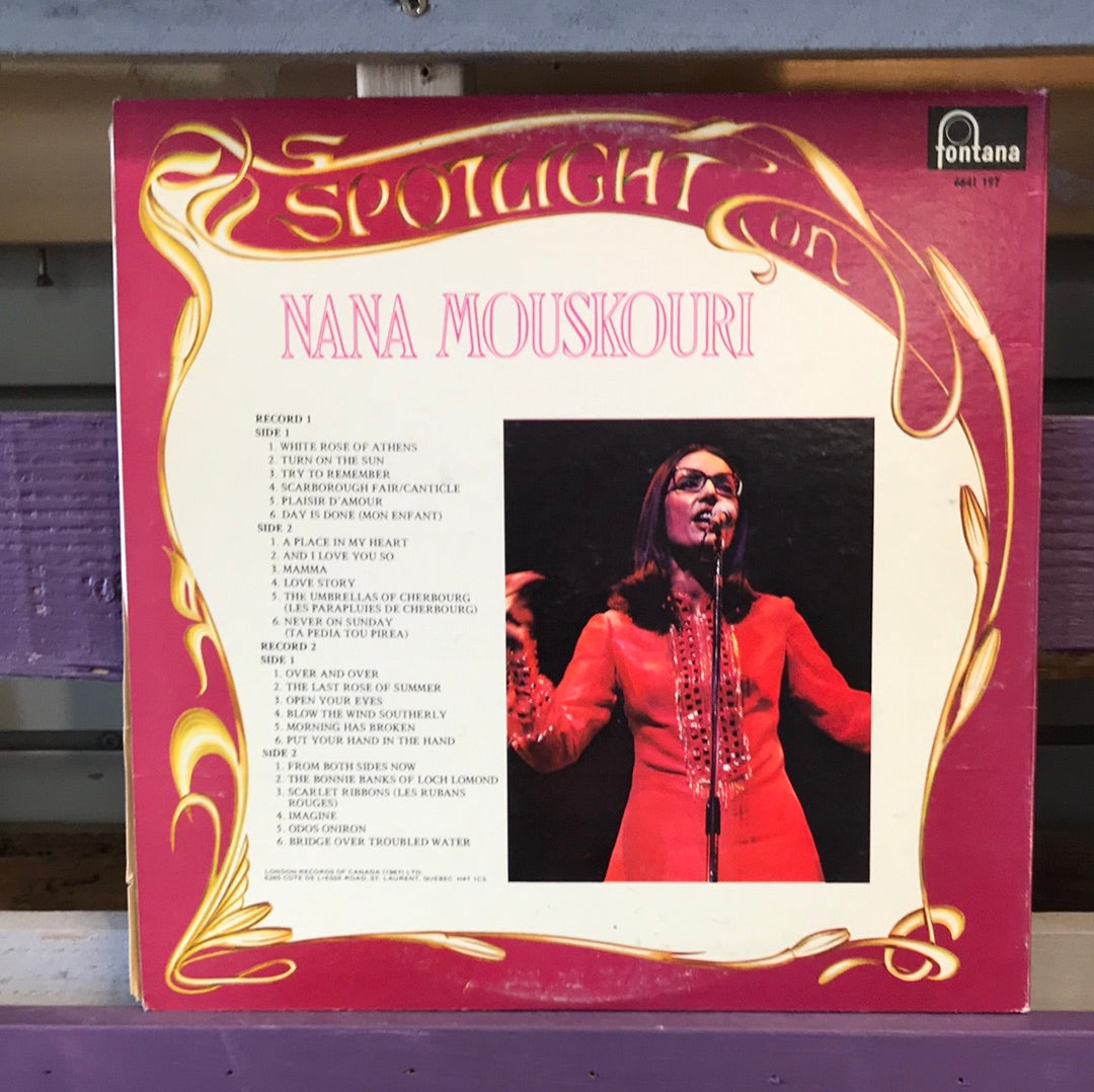 - Nana Mouskouri - Spotlight On - Vinyl Record -
