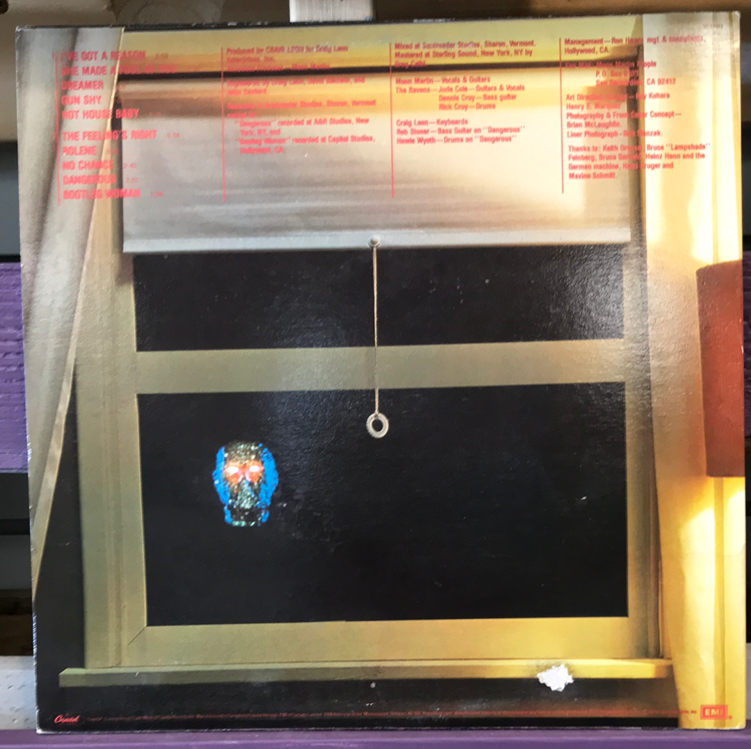 - Moon Martin - Escape from Domination - Vinyl Record -