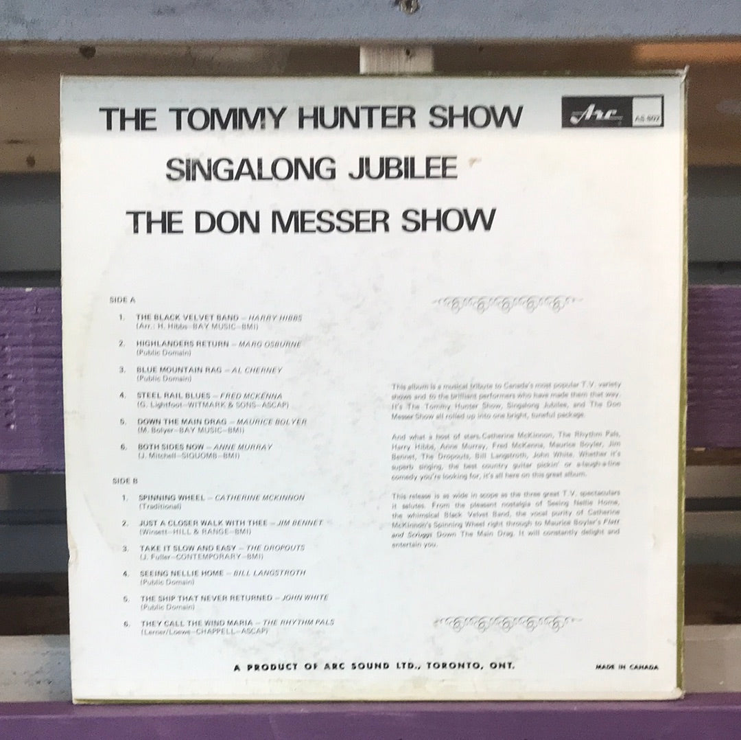 - Various - The Tommy Hunter Show / Singalong Jubilee / The Don Messer Show - Vinyl Record -