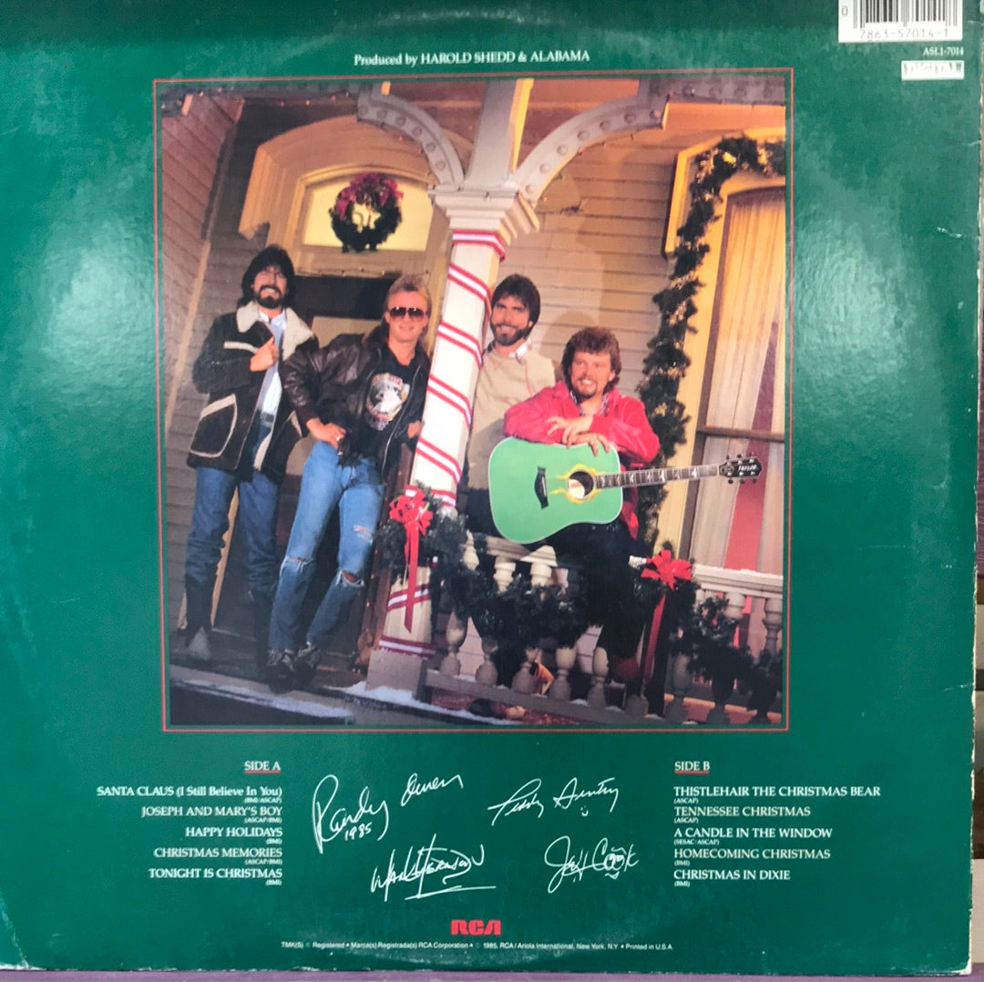 Alabama - Christmas - Vinyl Record - 33