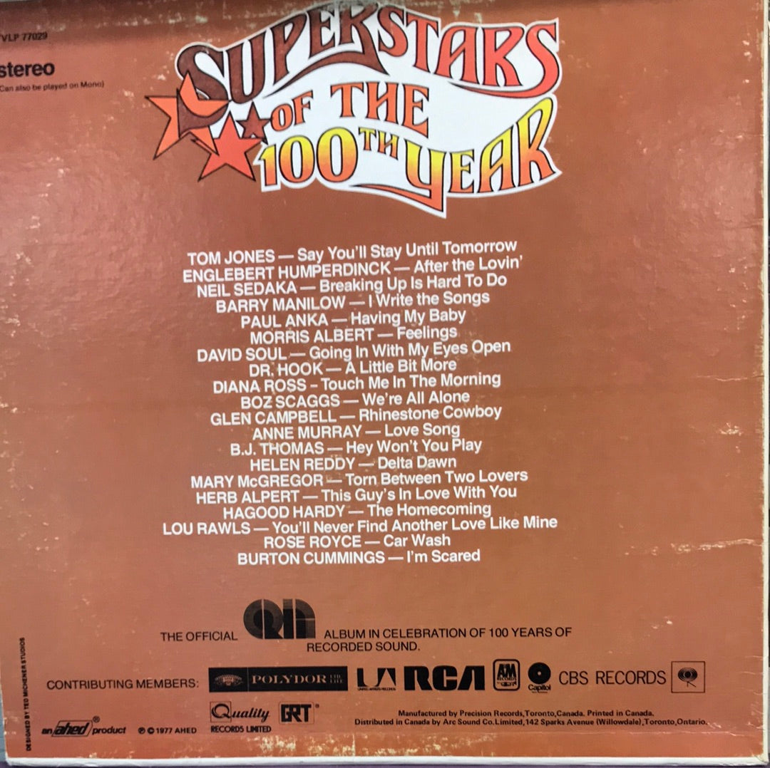 - Superstars of the 100th Year - Vinyl Record -