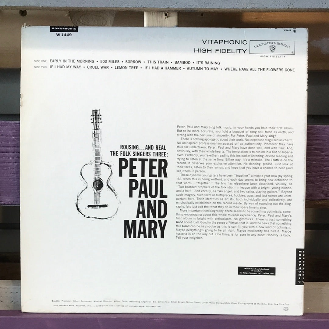 - Peter, Paul & Mary - Peter, Paul & Mary - Vinyl Record -