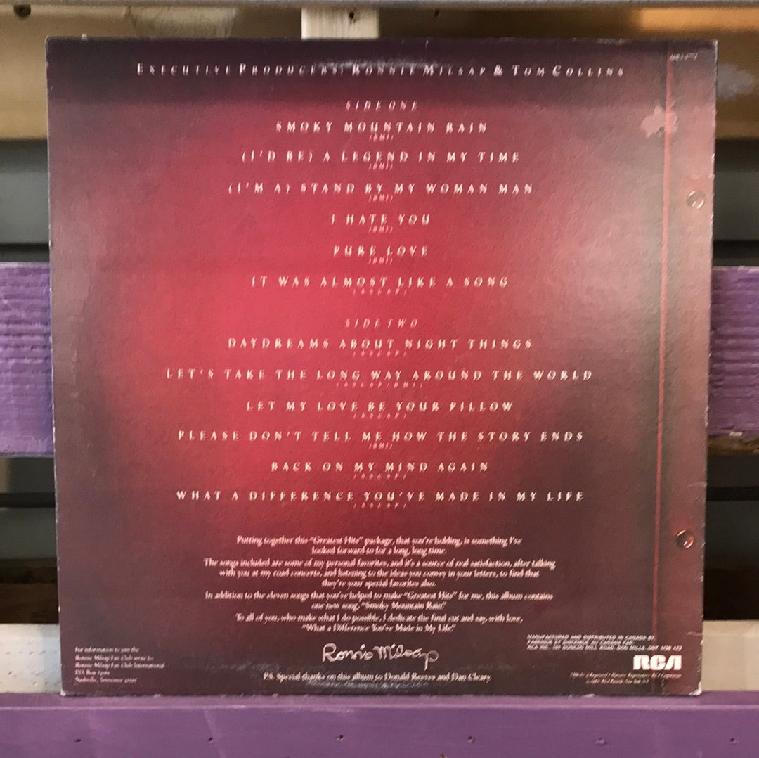 - Ronnie Milsap - Greatest Hits - Vinyl Record -