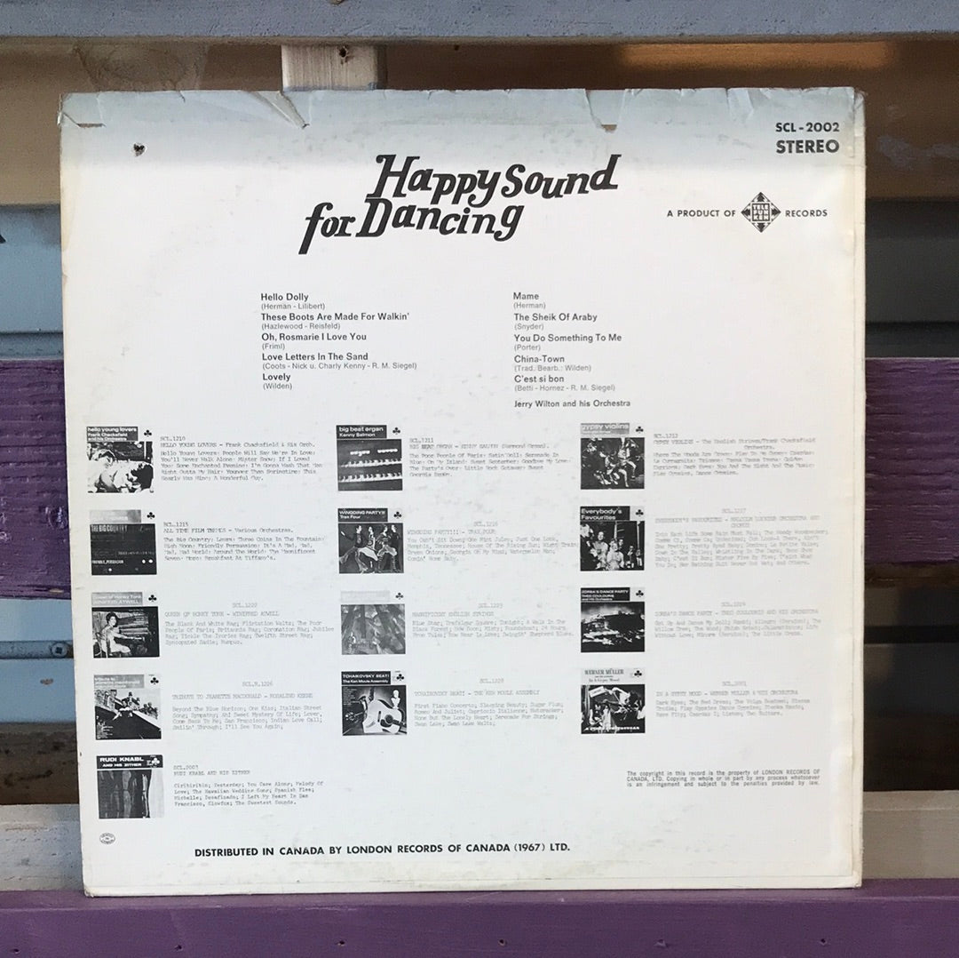 - Jerry Wilton & His Orchestra - Happy Sound For Dancing - Vinyl Record -