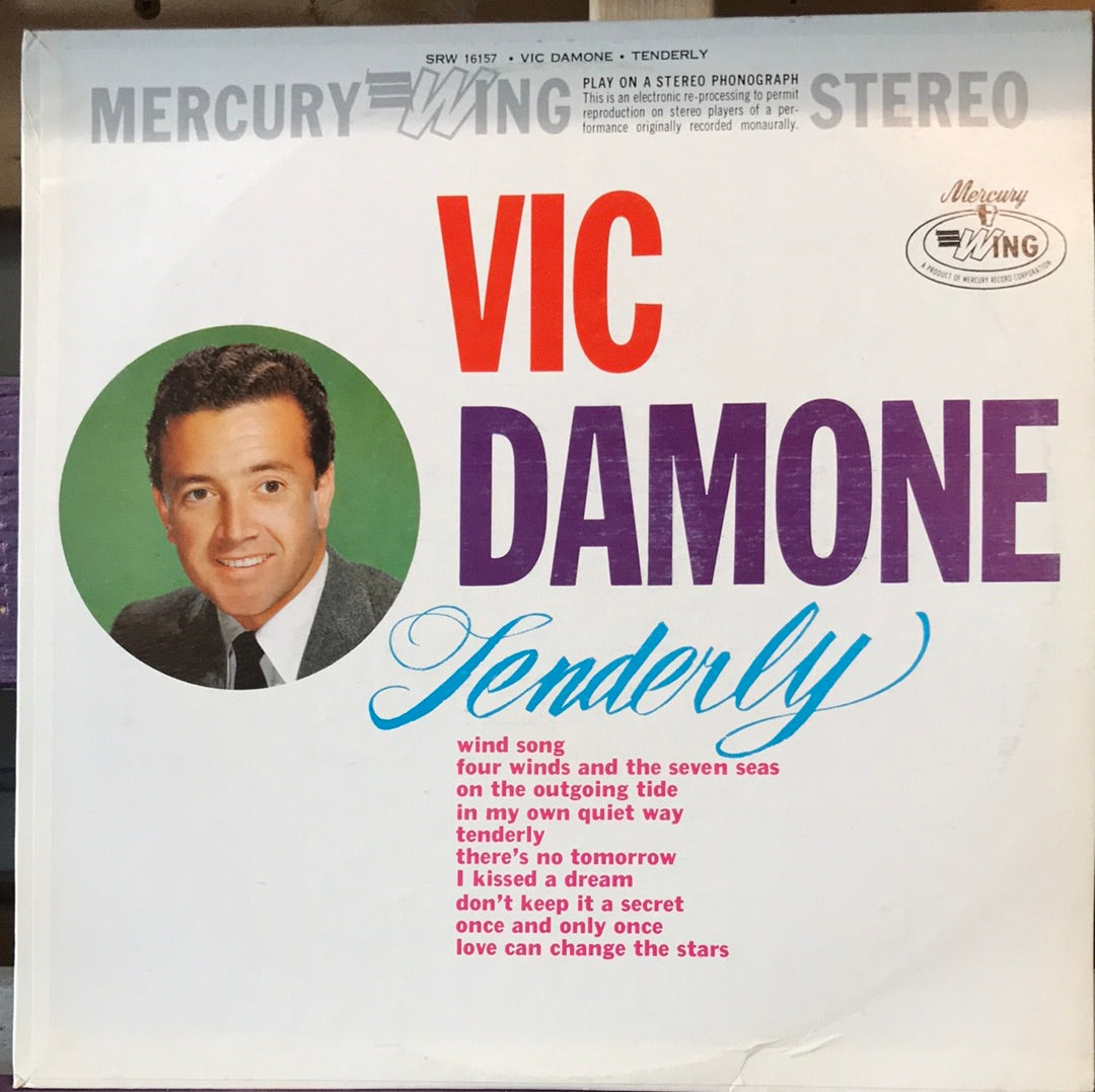 - Vic Damone - Tenderly - Vinyl Record -