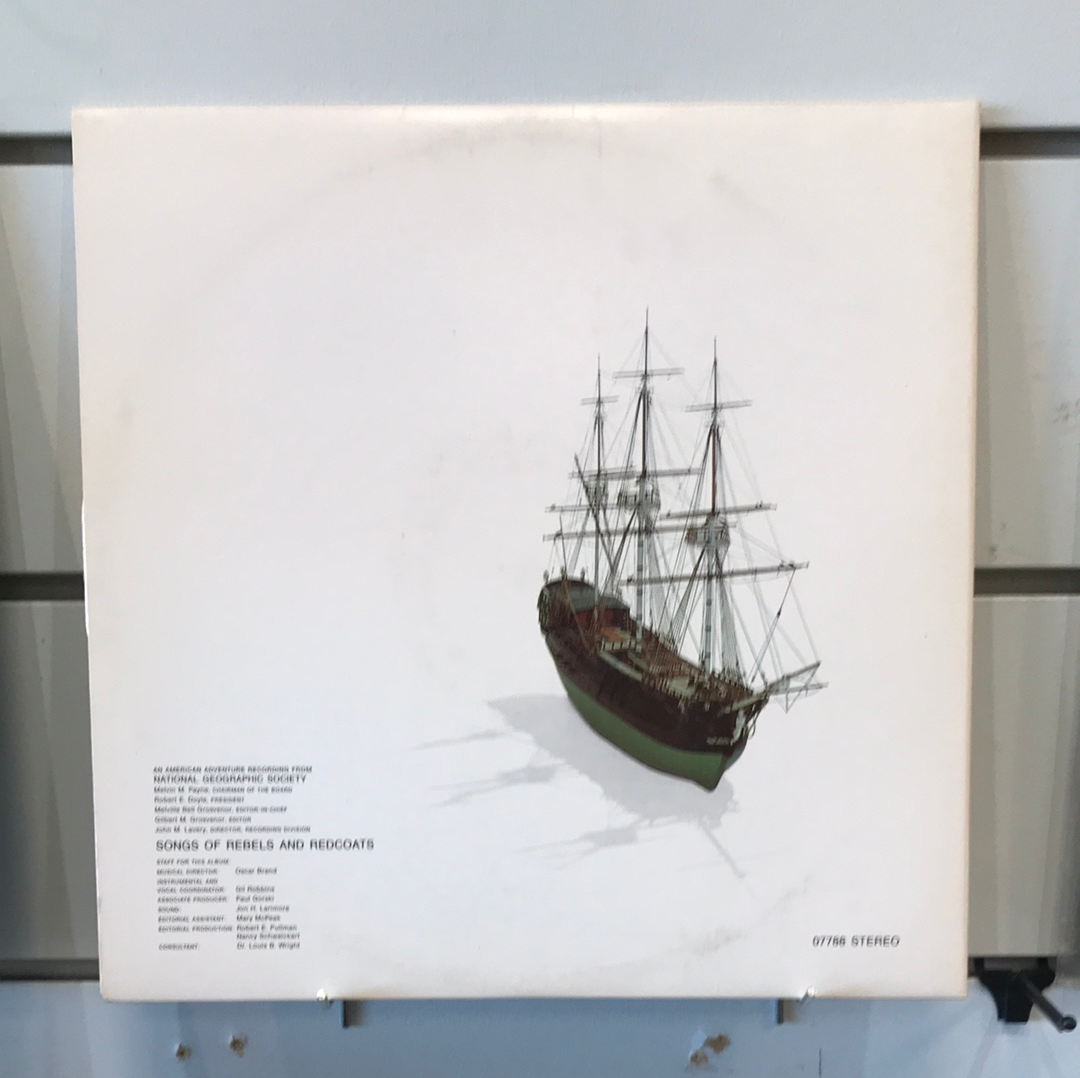 - National Geographic Society - Songs Of Rebels & Redcoats - Vinyl Record -