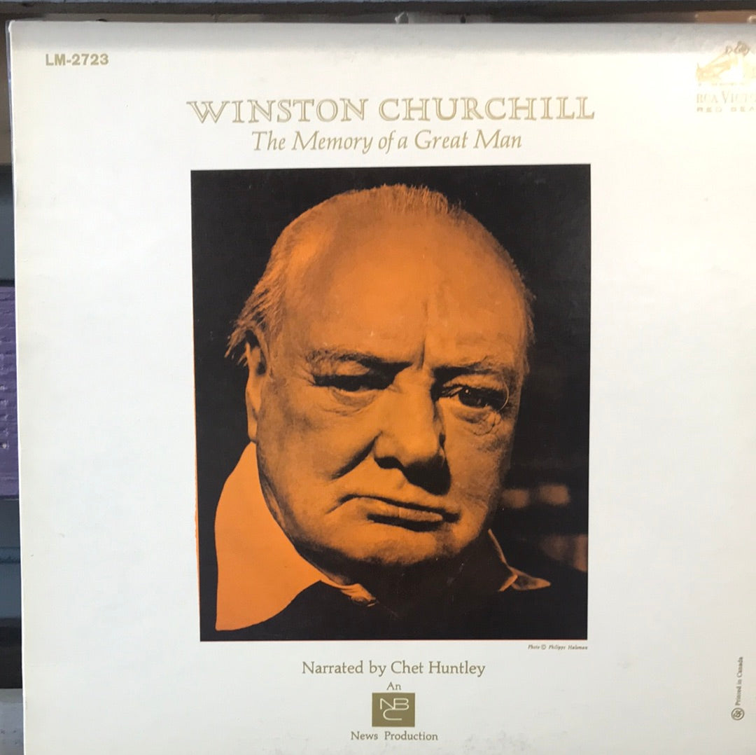 - Winston Churchill - The Memory Of A Great Man - Vinyl Record -