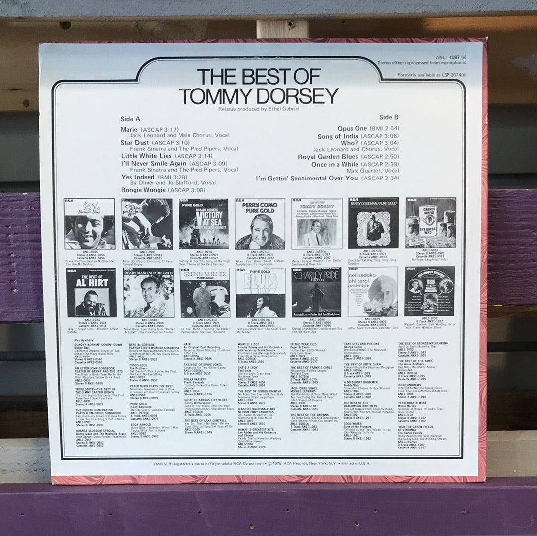 - Tommy Dorsey - The Best Of Tommy Dorsey - Vinyl Record -