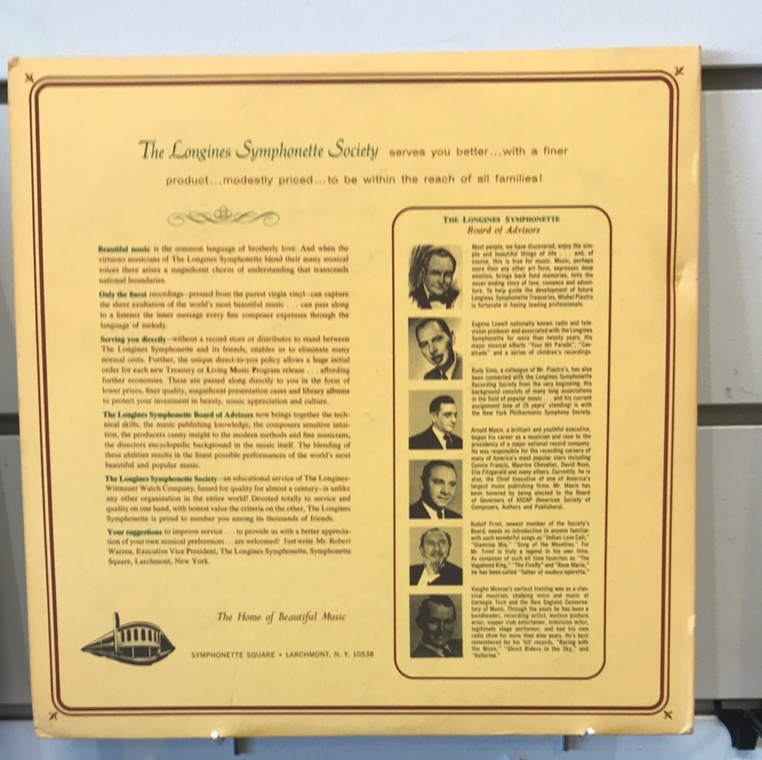 - The Longines Symphonette Recording Society - Jerome Kern - Vinyl Record -