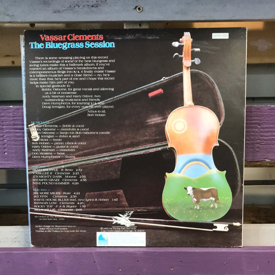 - Vassar Clements - The Bluegrass Session - Vinyl Record -