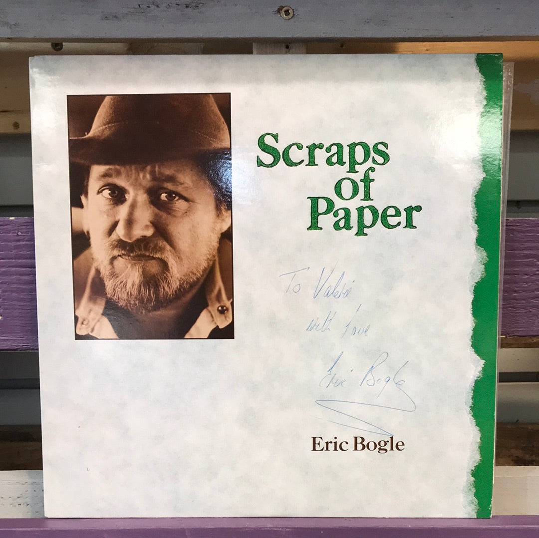 - Eric Bogle - Scraps Of Paper - Vinyl Record -