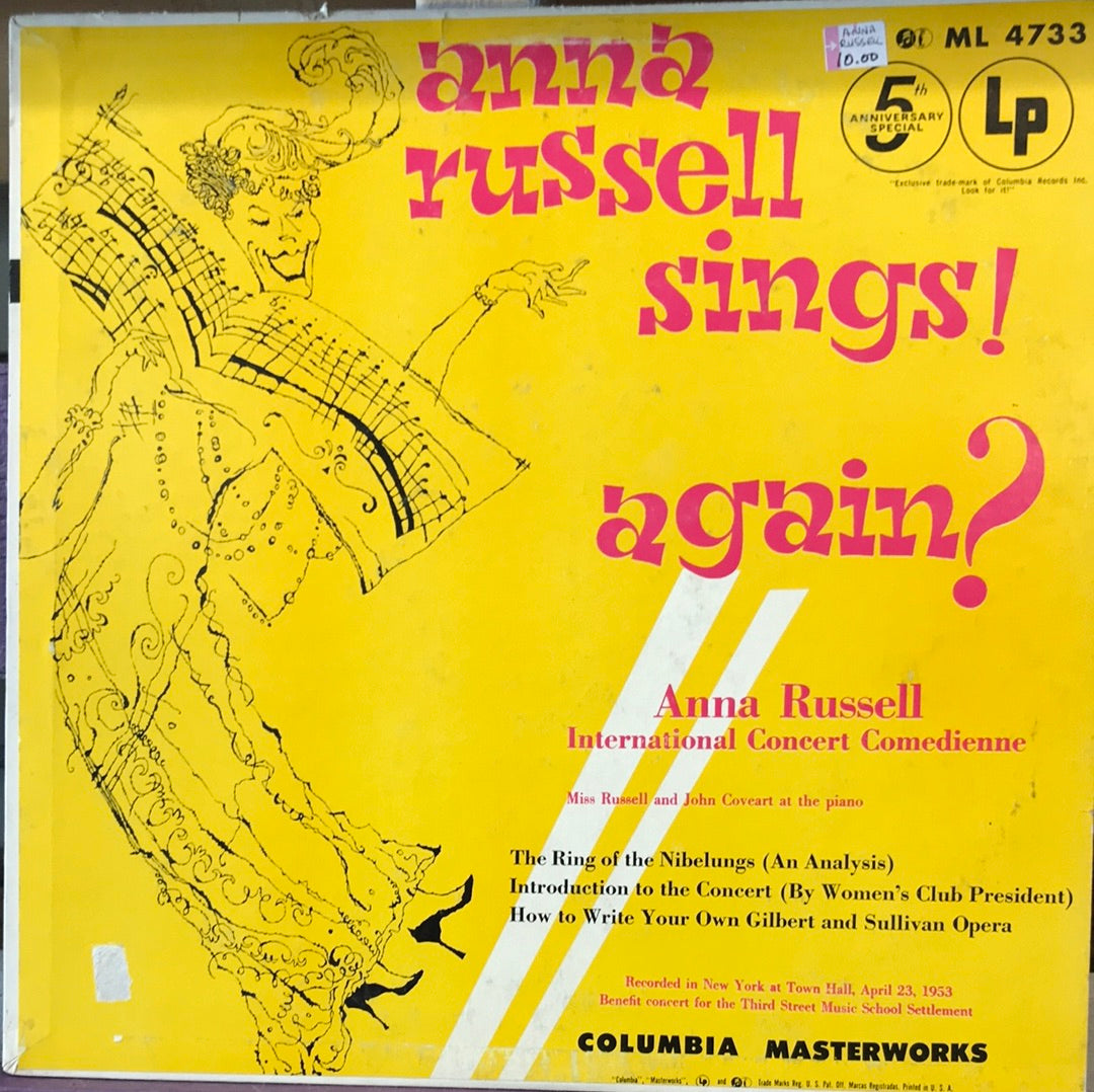 - Anna Russell Sings! Again? - Vinyl Record -