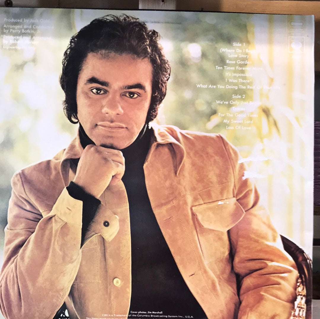 - Johnny Mathis - Love story - Vinyl Record -