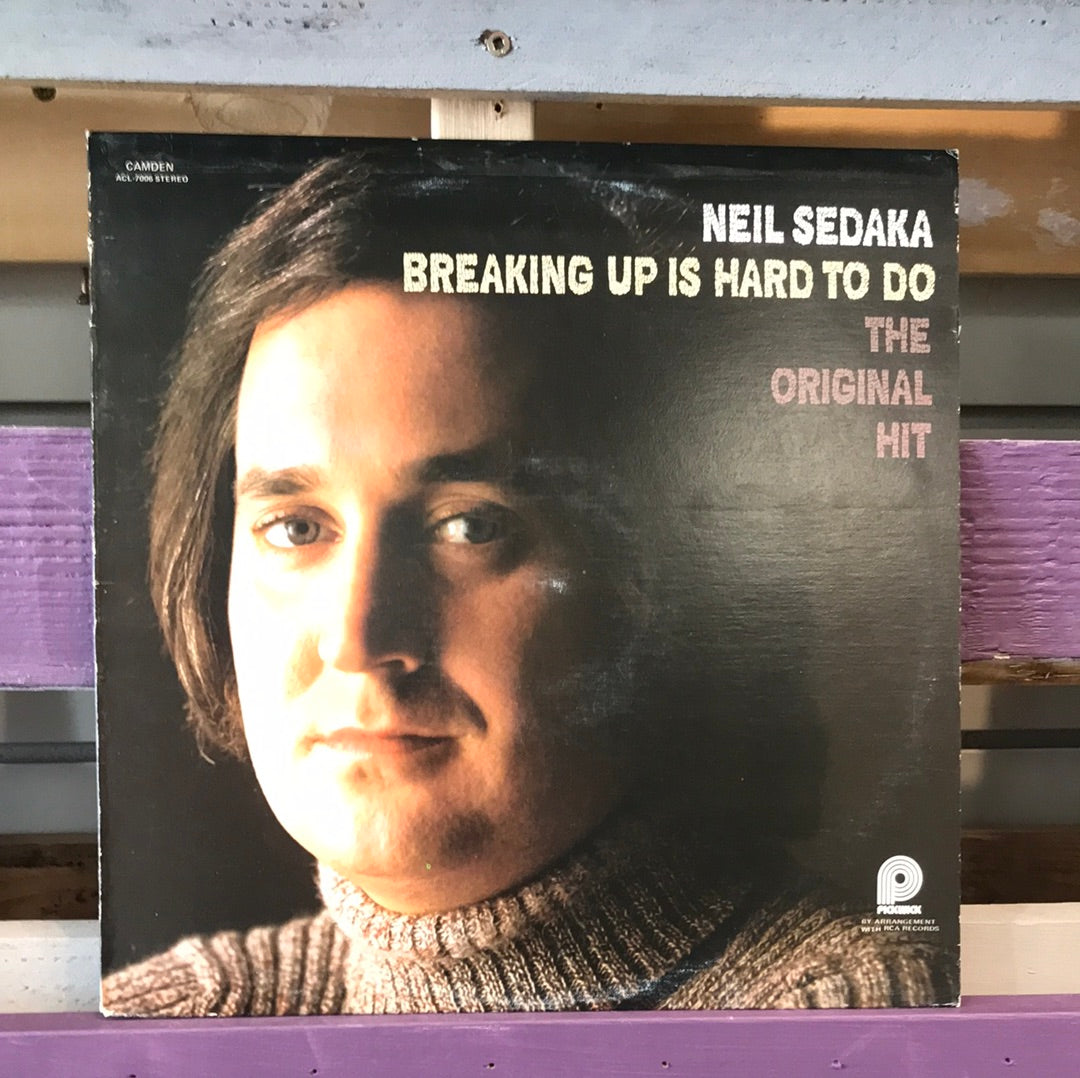 - Neil Sedaka - Breaking Up Is Hard To Do - Vinyl Record -