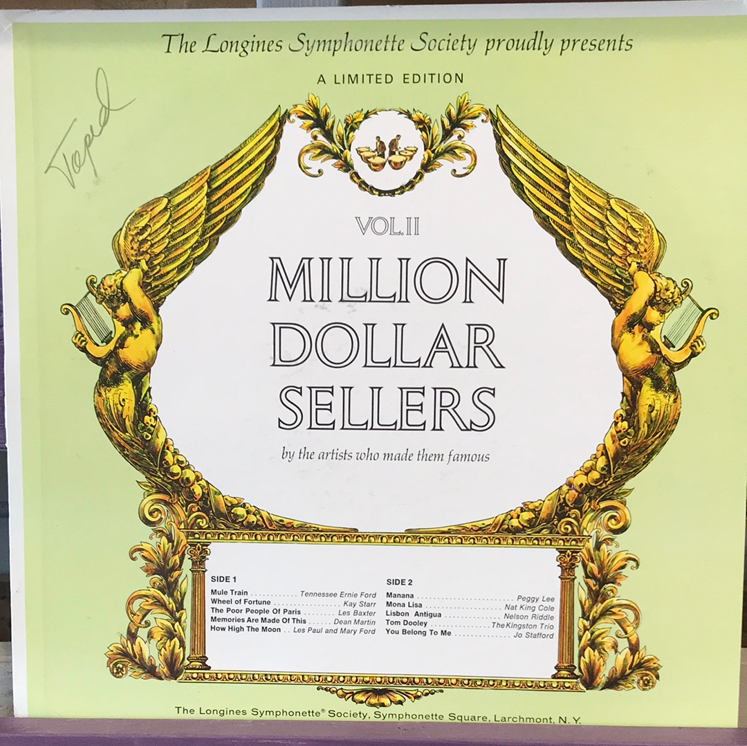 - Million Dollar Sellers - The Longines Symphonette - Vinyl Record -