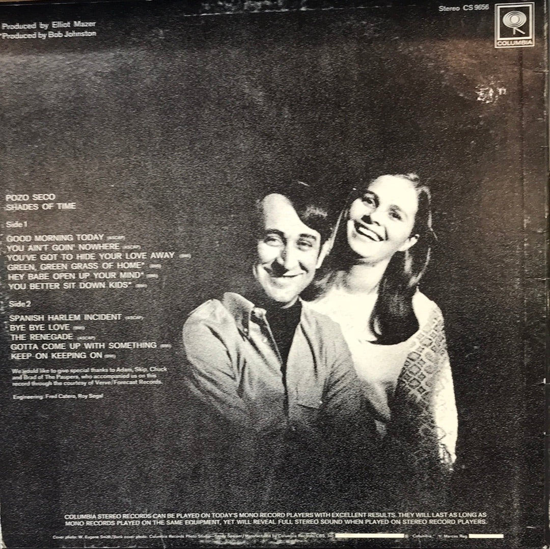 - Shades of Time - Pozo Seco - Vinyl Record -