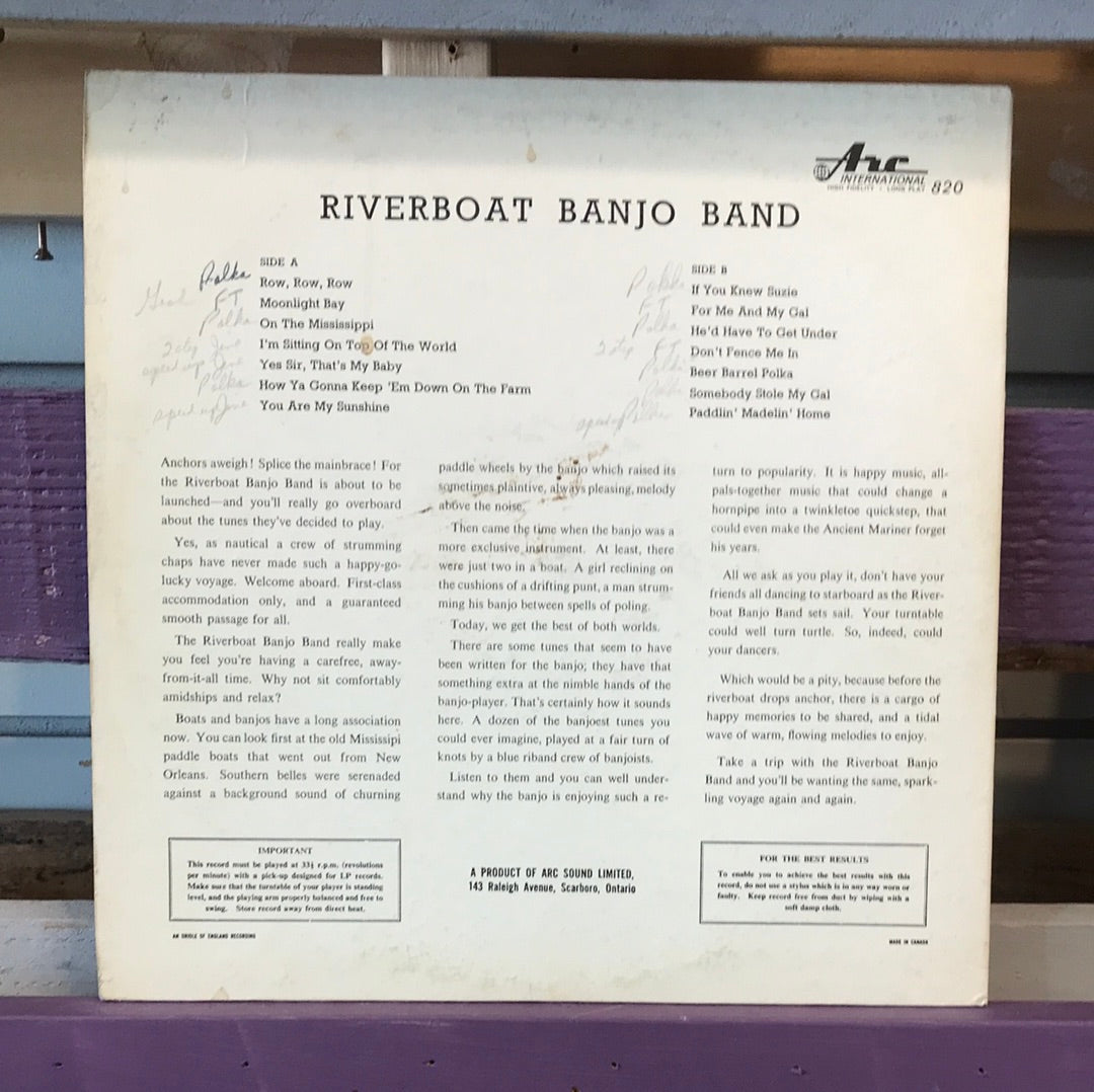 - Riverboat Banjo Band - Riverboat Banjo Band - Vinyl Record -