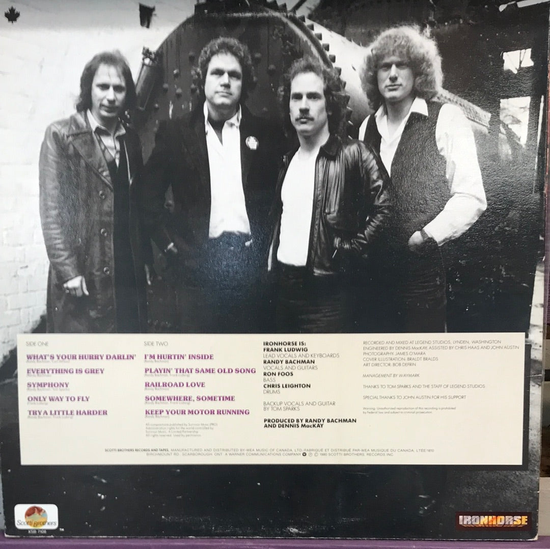 - IronHorse - Everything is Grey - Vinyl Record -