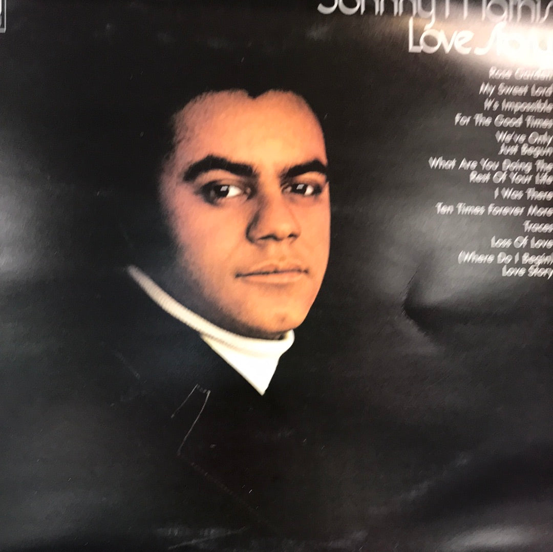 - Johnny Mathis - Love story - Vinyl Record -