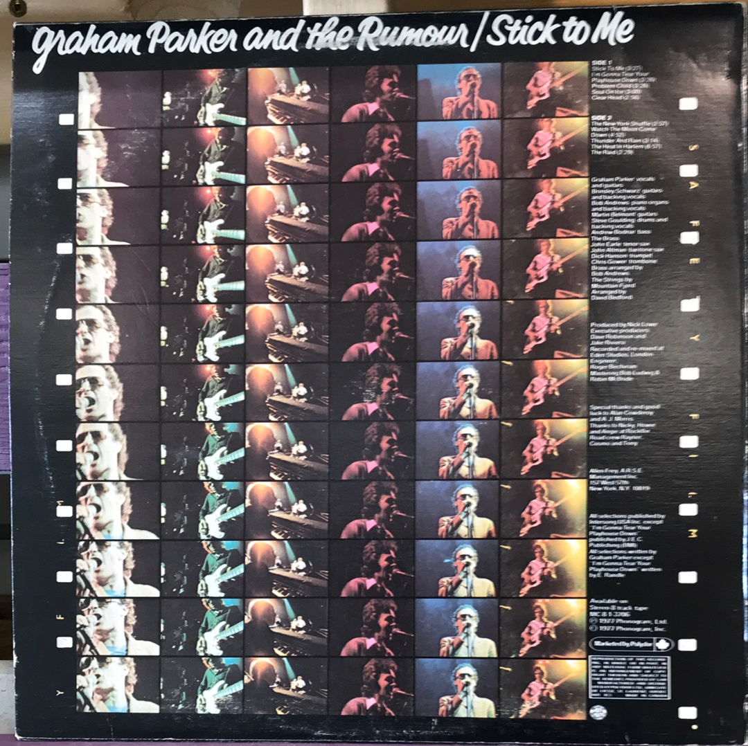 - Graham Parker & the Rumour - Stick to Me - Vinyl Record -