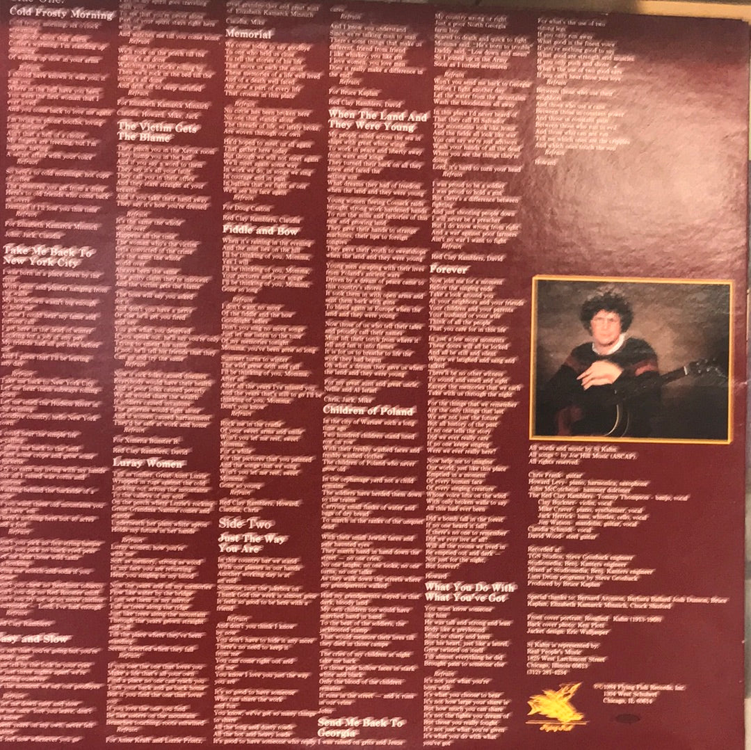 - SI Kahn - Unfinished Portraits - Vinyl Record -