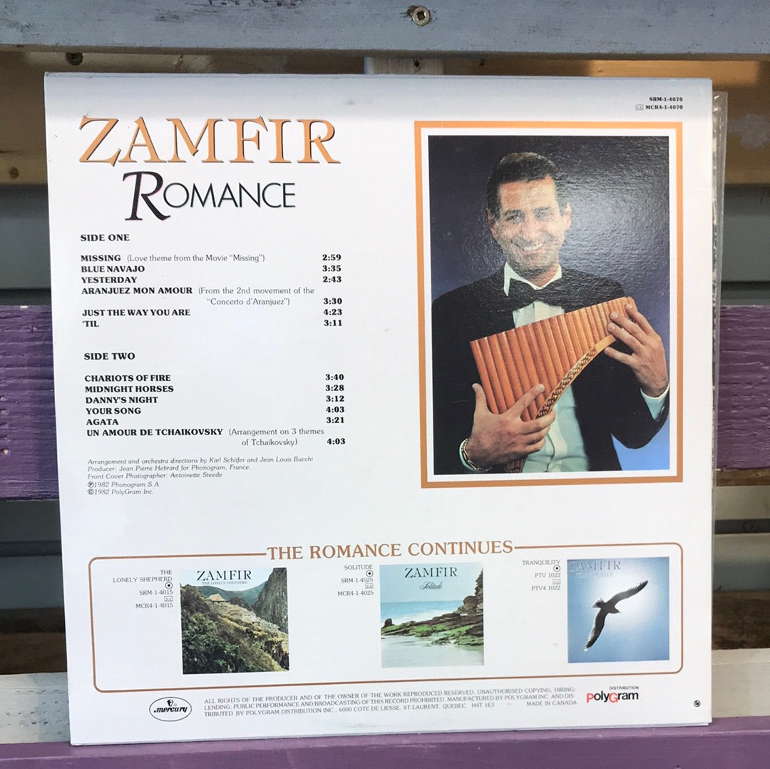- Zamfir - Romance - Vinyl Record -