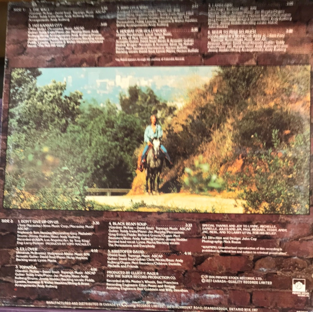 - David Soul - Vinyl Record -