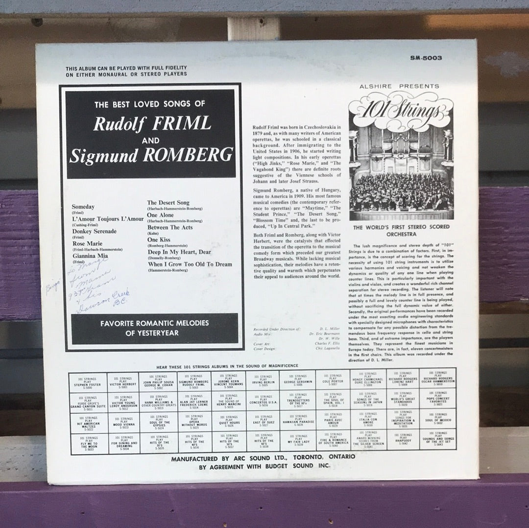 - Sigmund Romberg - The Sound Of Magnificence - Vinyl Record -