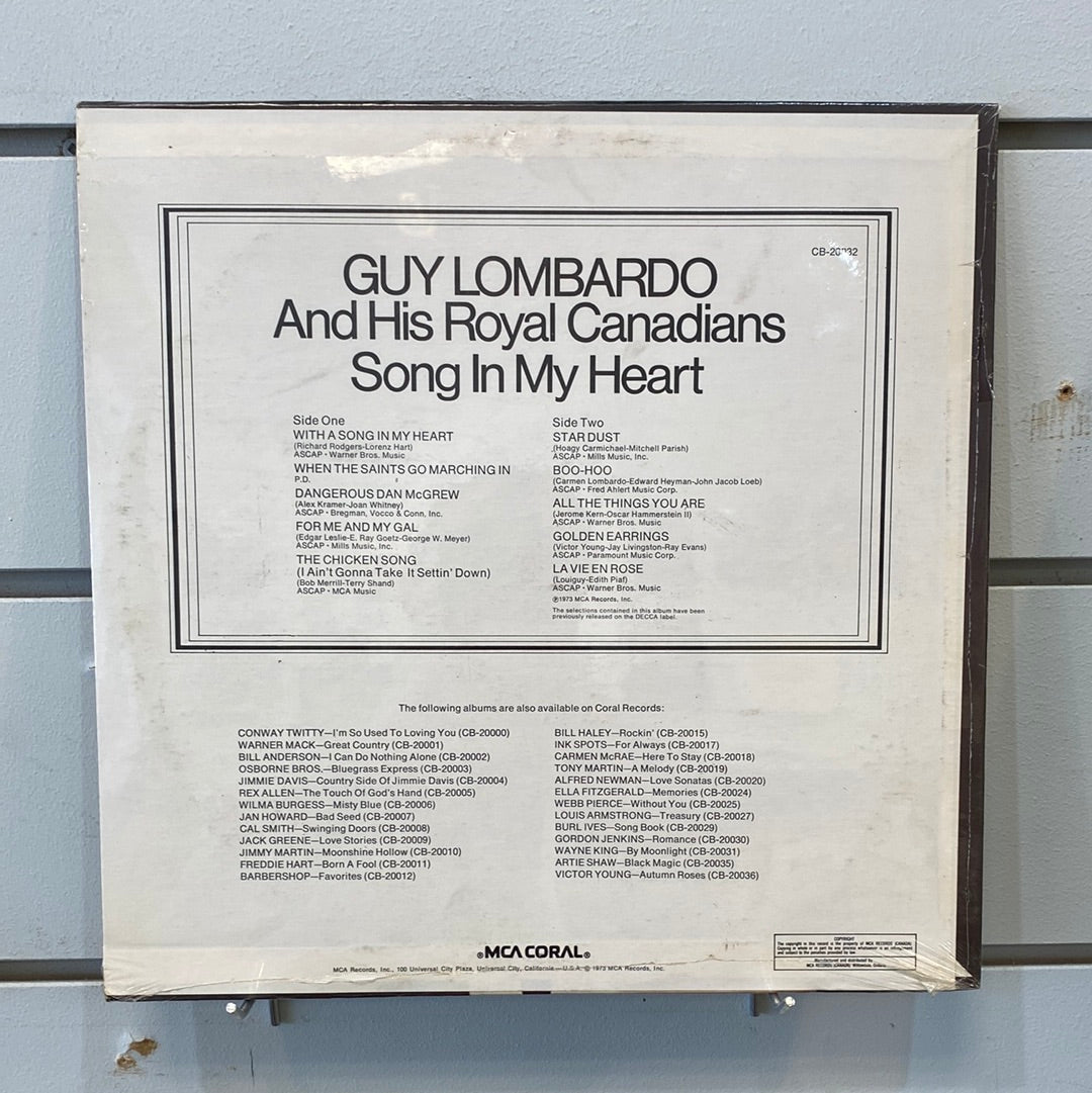- Guy Lombardo — Song In My Heart - Vinyl Record -