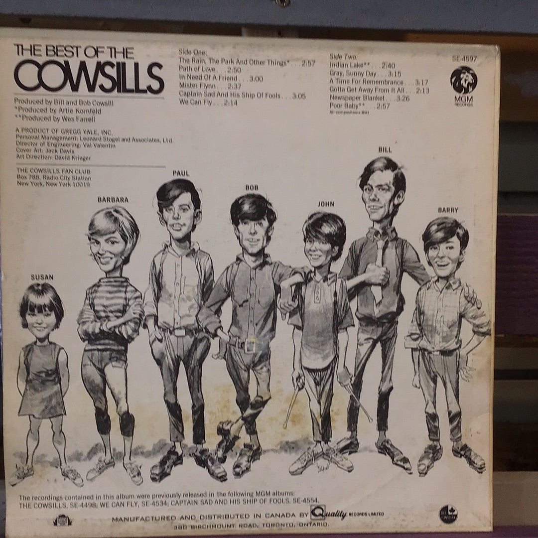 - The Best Of The Cowsills - Vinyl Record -