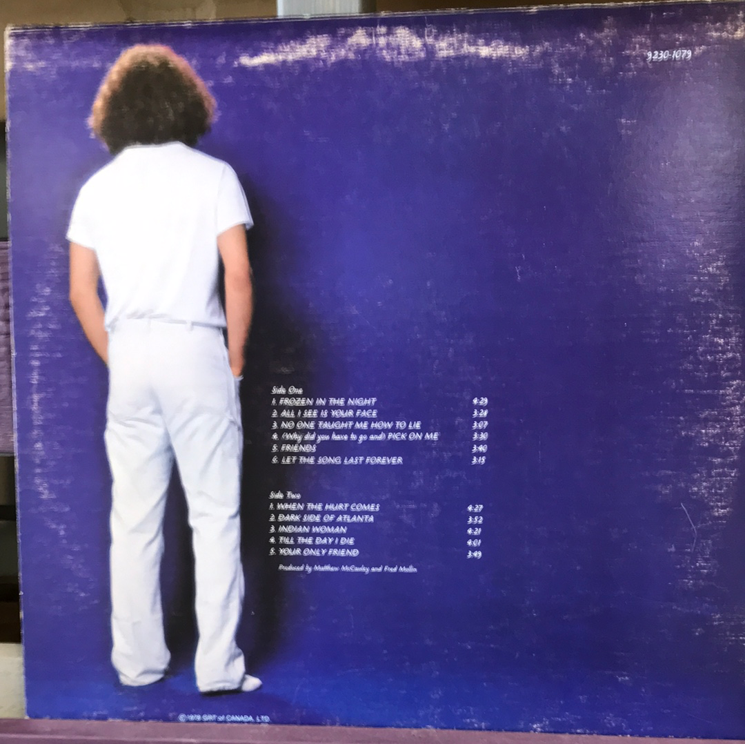 - Dan Hill - Frozen in the night - Vinyl Record -