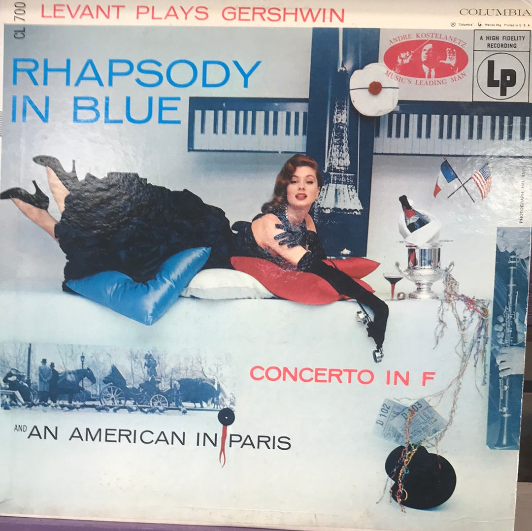 - Rhapsody In Blue - Levant Plays Gershwin - Vinyl Record -
