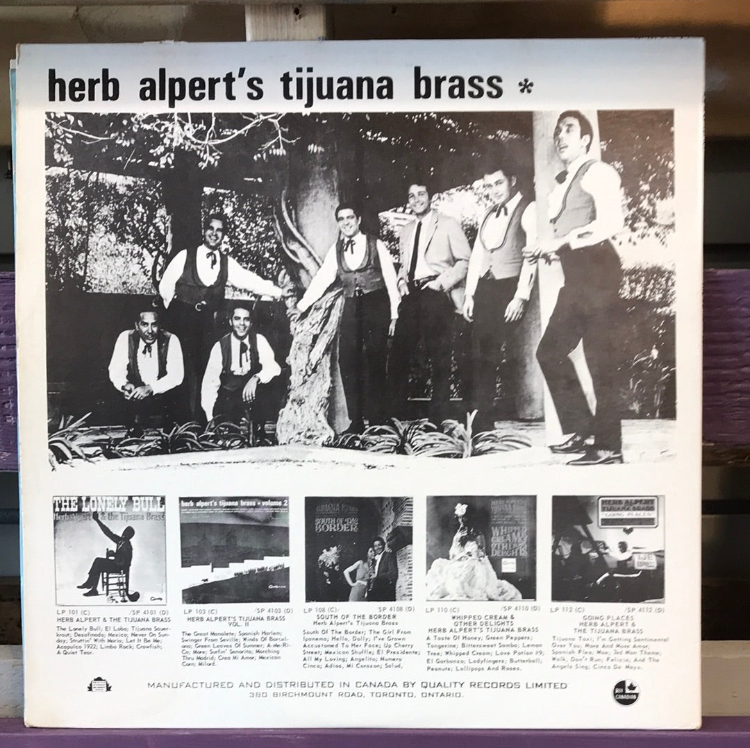 - Herb Alpert & The Tijuana Brass - The Lonely Bull - Vinyl Record -