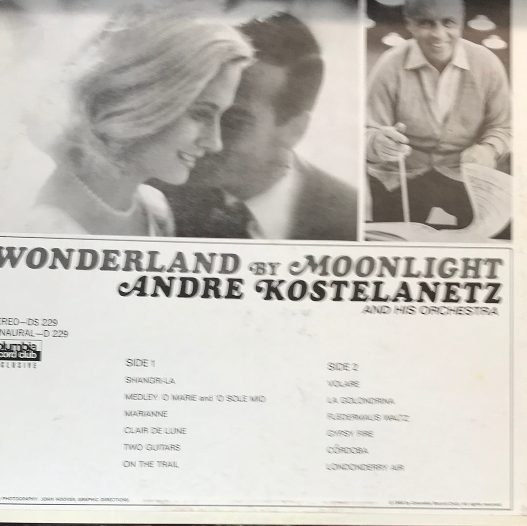 - Andre Kostelanetz - Wonderland By Moonlight - Vinyl Record -