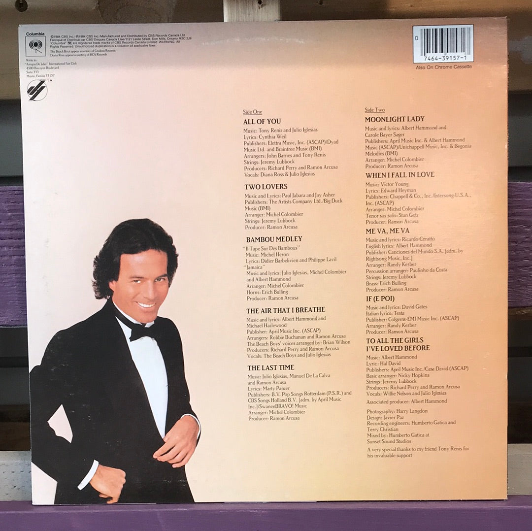 - Julio Iglesias - 1100 Bel Air Place - Vinyl Record -