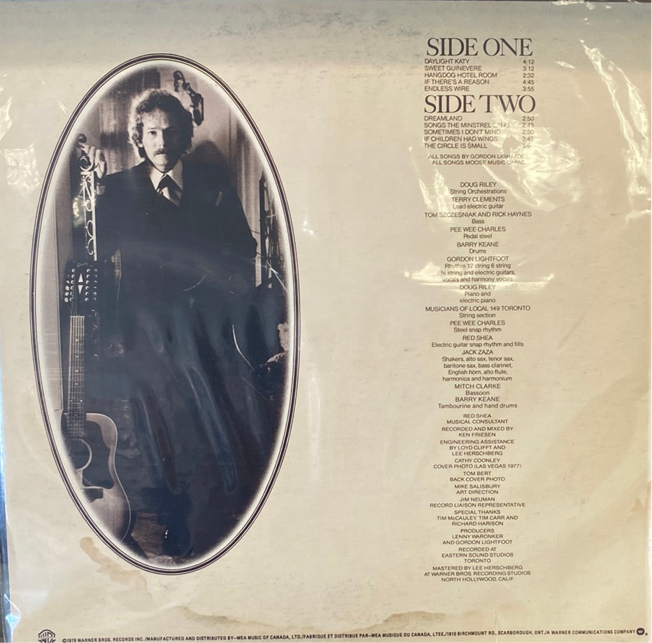 Gordon Lightfoot — Endless Wire