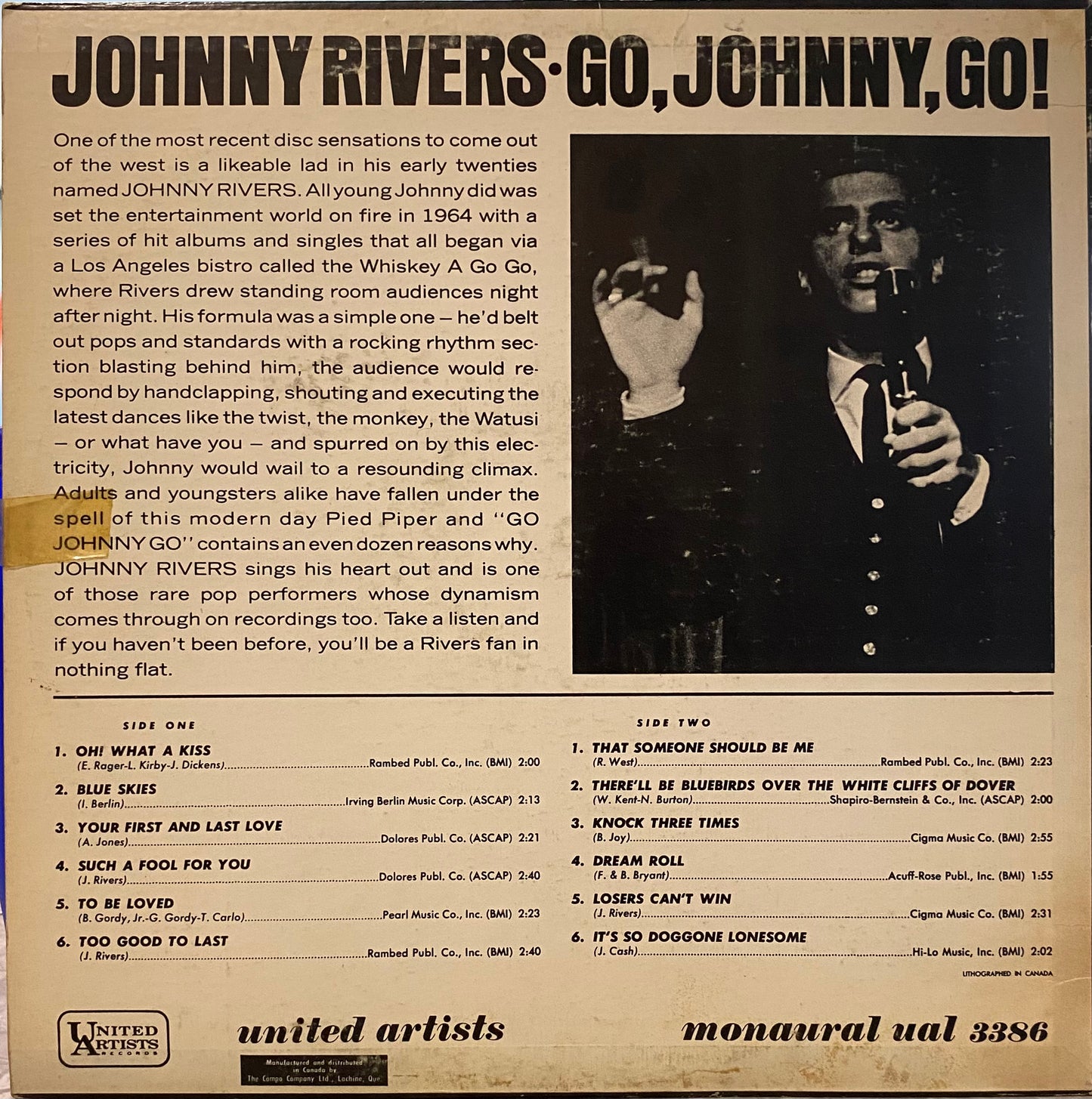 Johnny Rivers — Go, Johnny, Go!