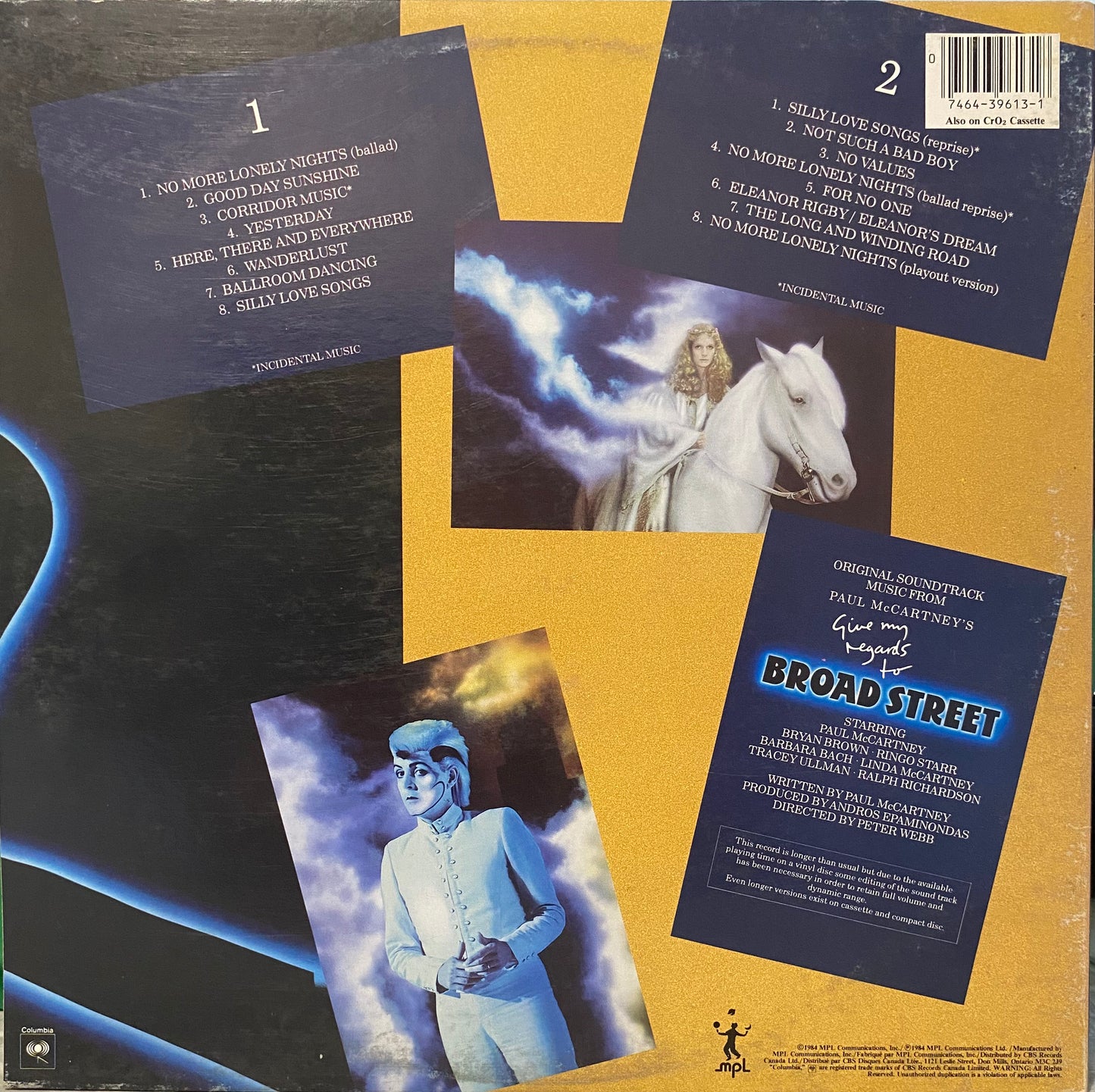 Paul McCartney — Give My Regards To Broad Street