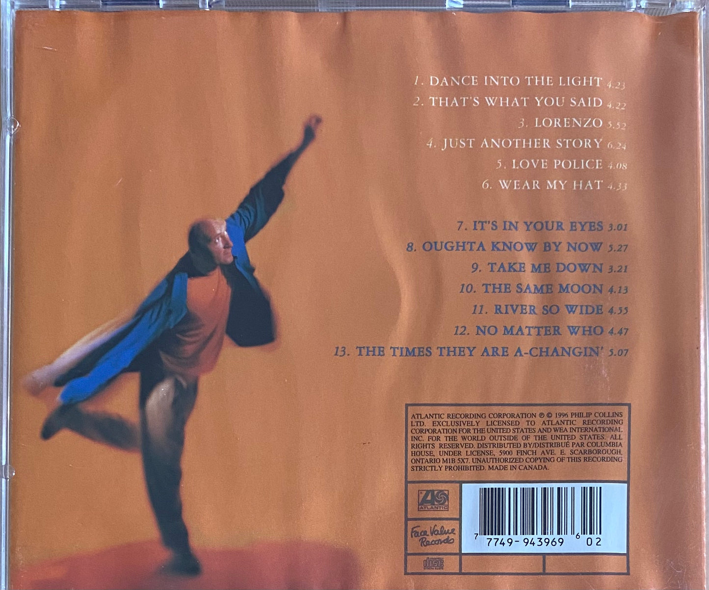 Phil Collins — Dance Into The Light