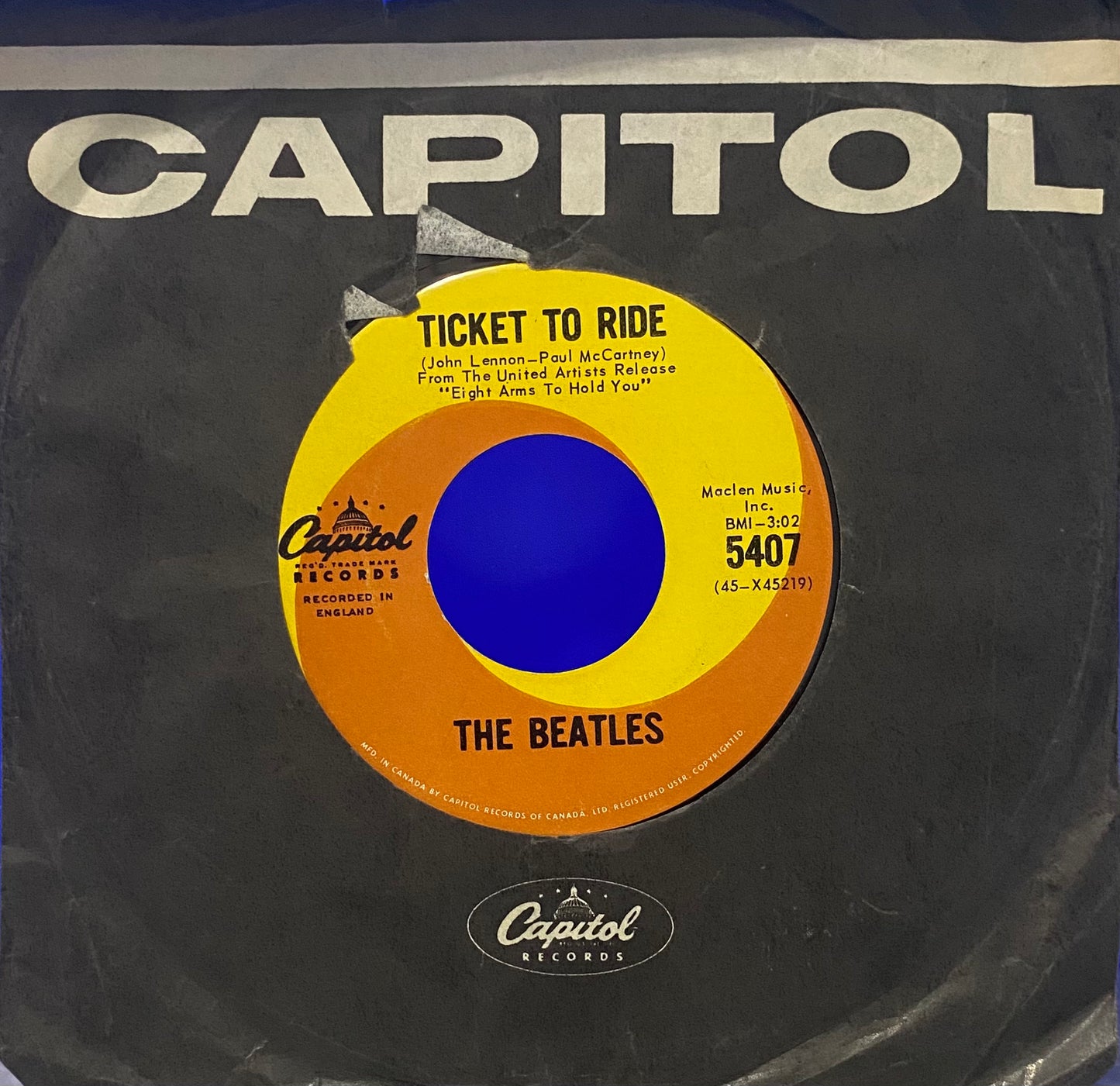 The Beatles — “Ticket To Ride”