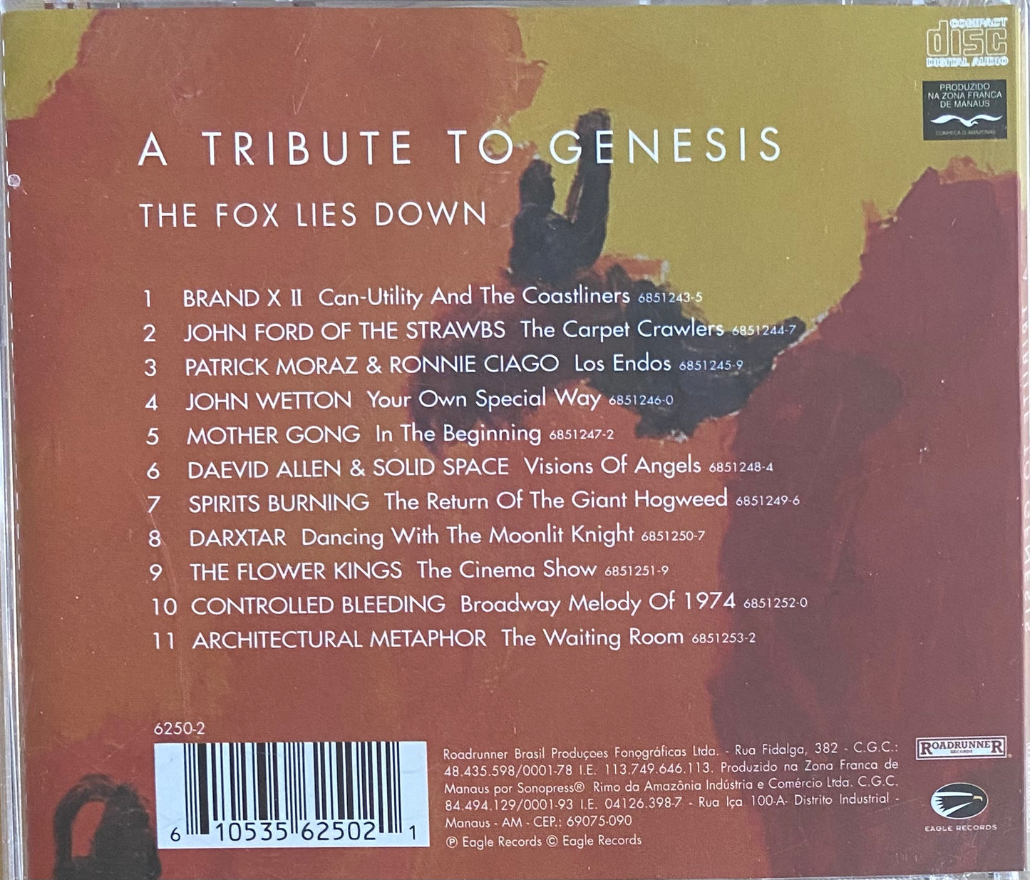 Various — A Tribute To Genesis - The Fox Lies Down