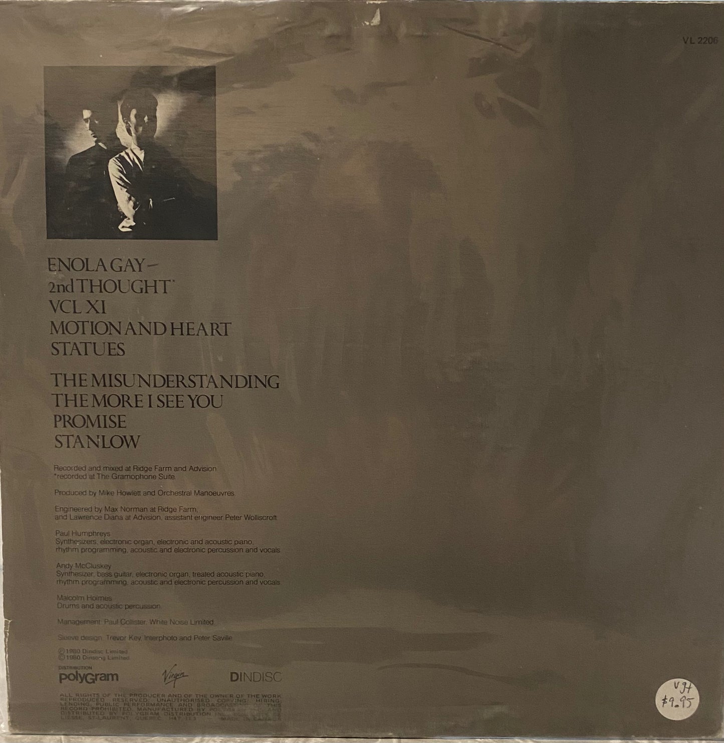 Orchestral Manoeuvres In The Dark — Organisation