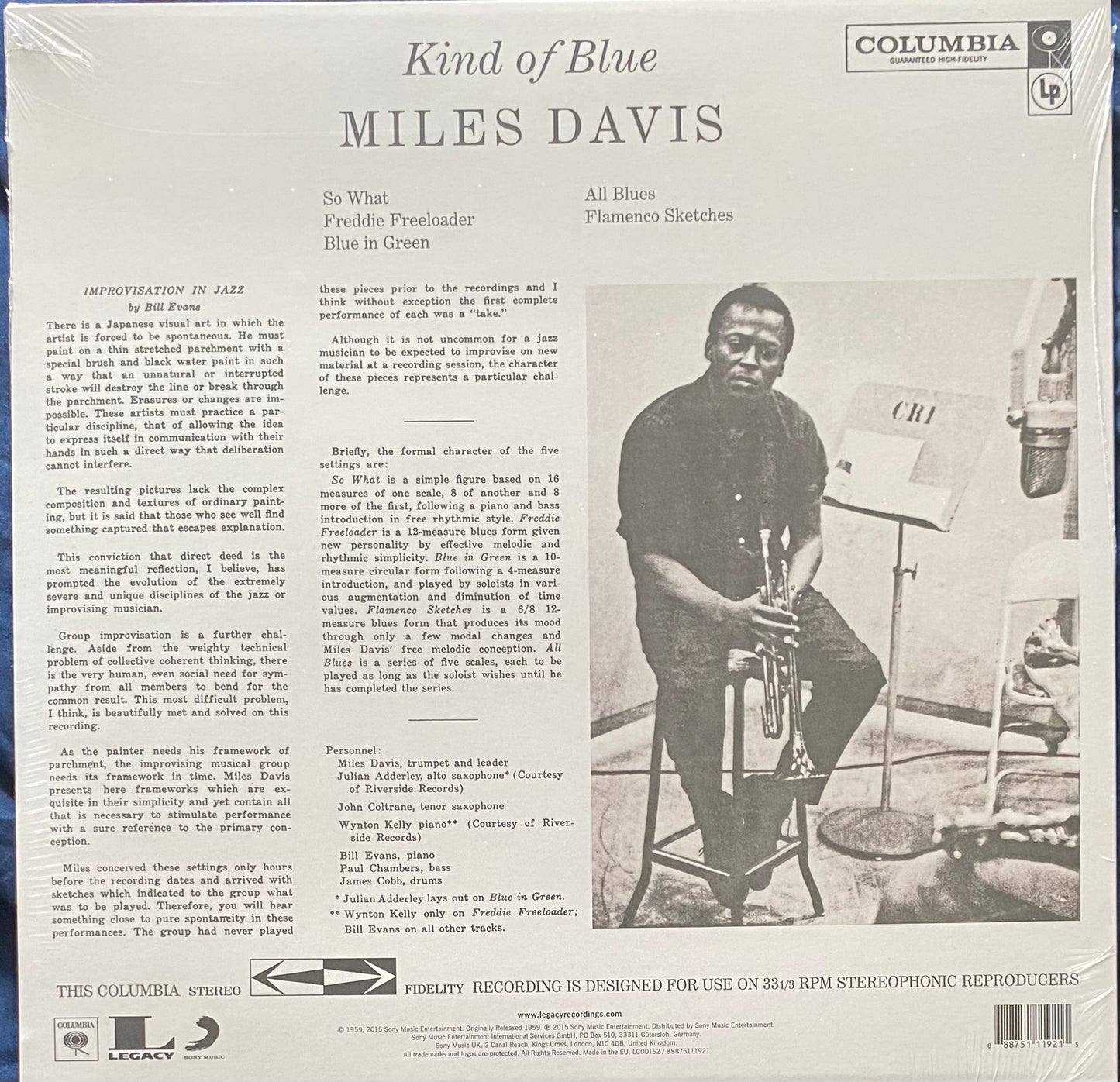 Miles Davis — Kind Of Blue