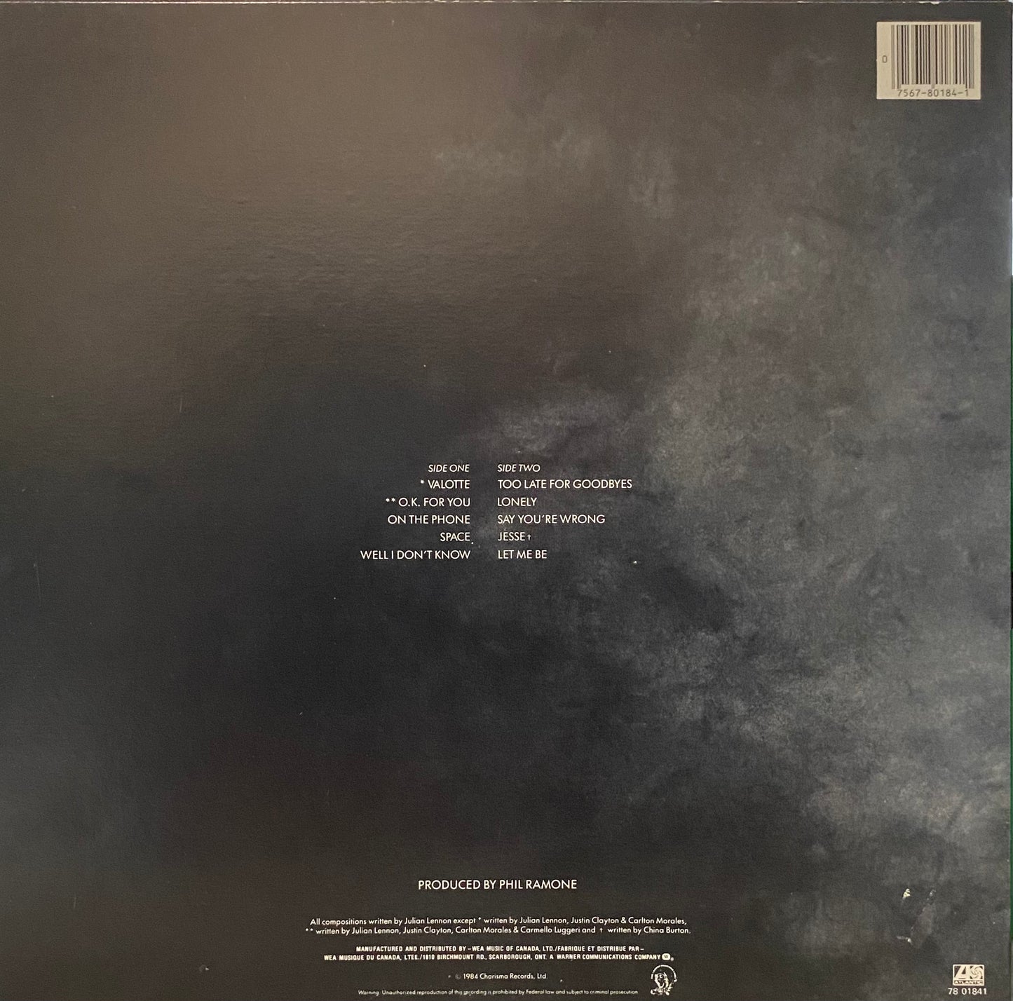 Julian Lennon — Valotte