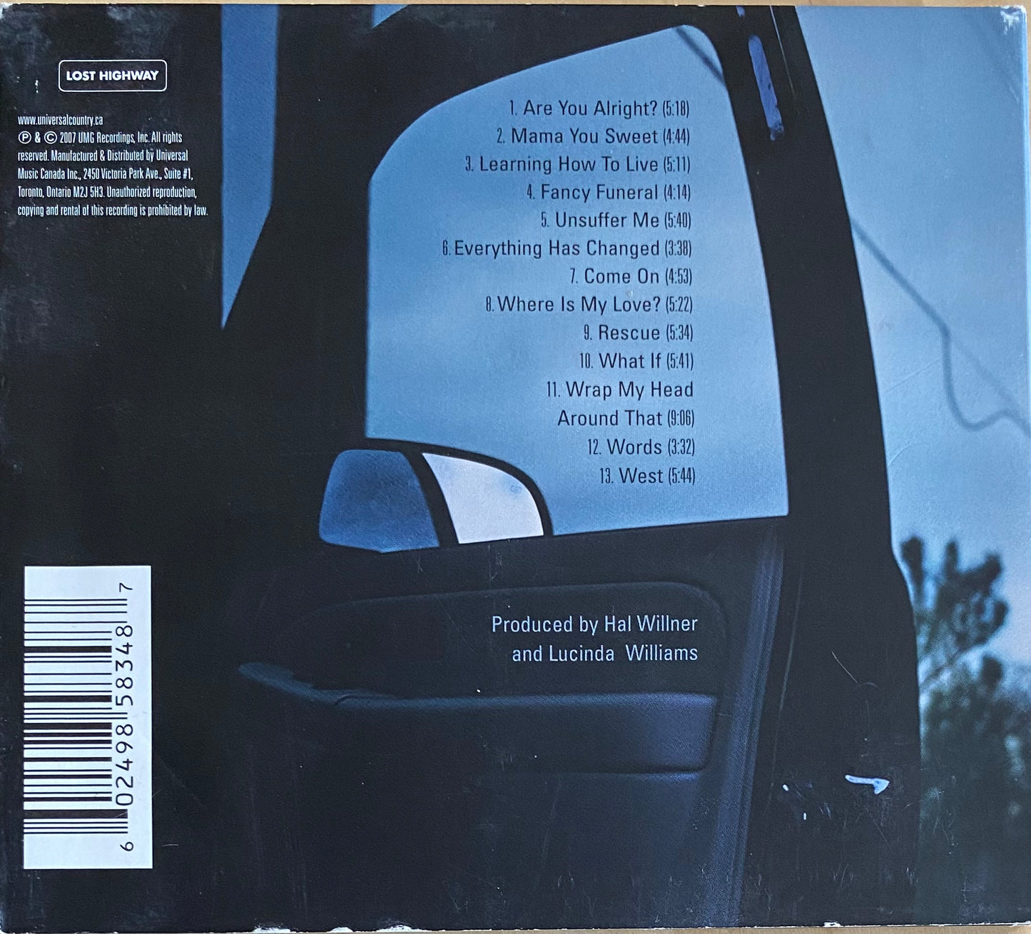 Lucinda Williams — West