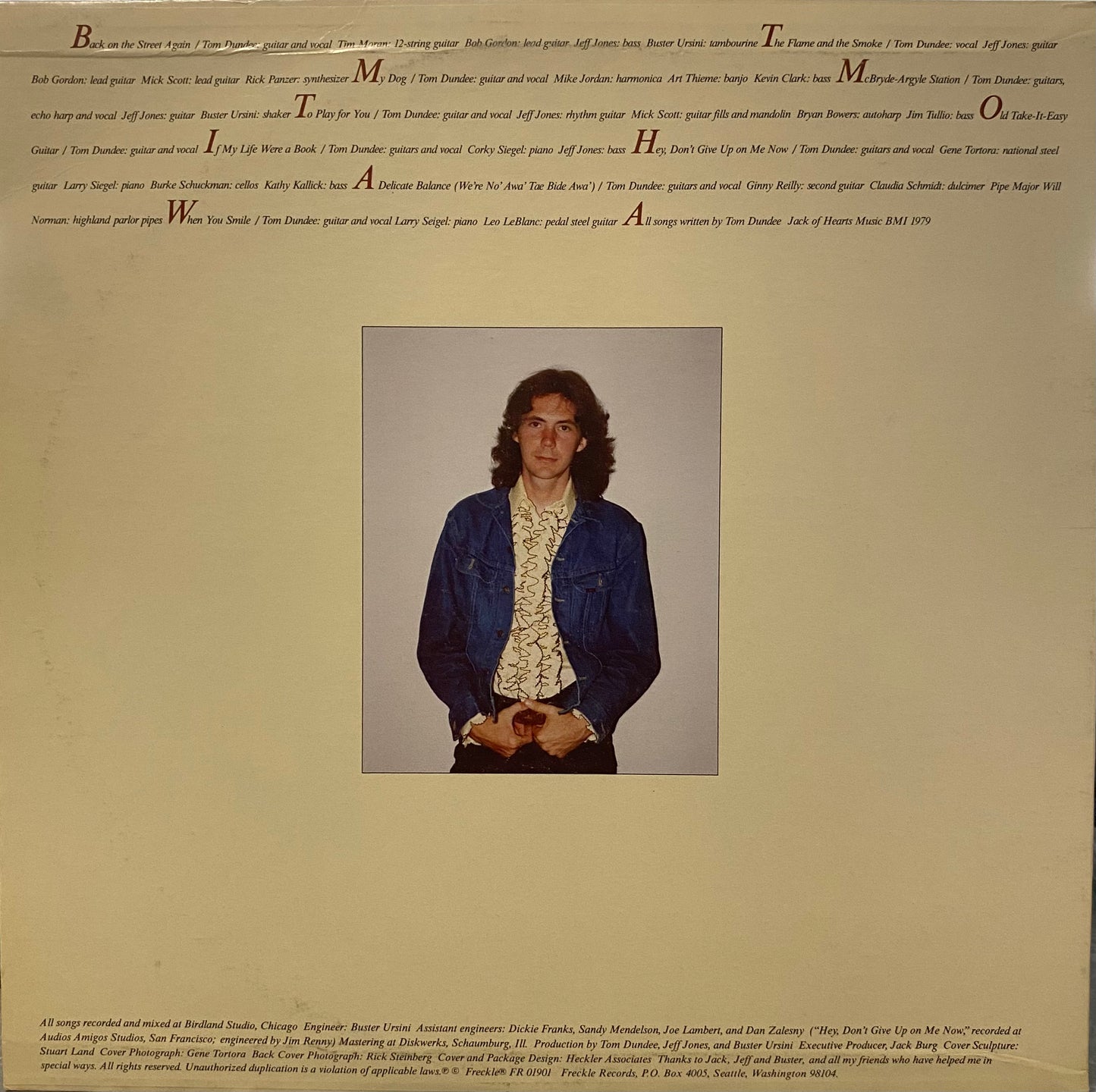 Tom Dundee — A Delicate Balance