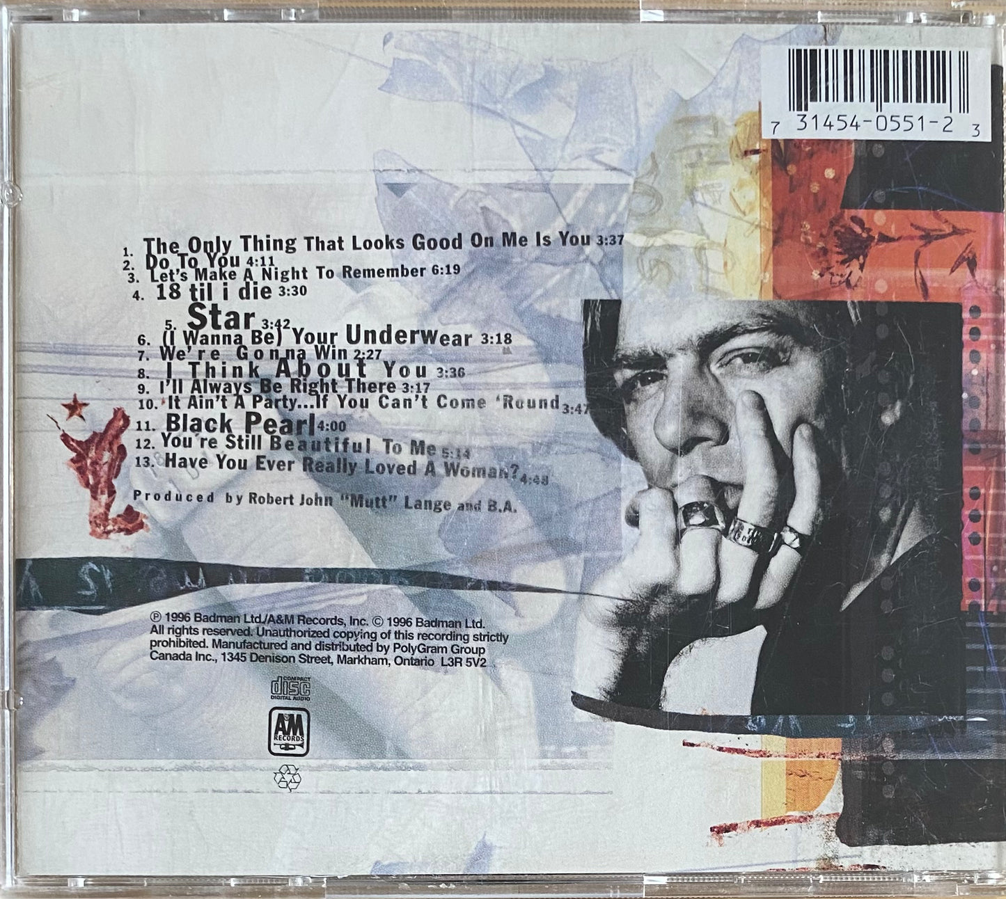 Bryan Adams — 18 Til I Die