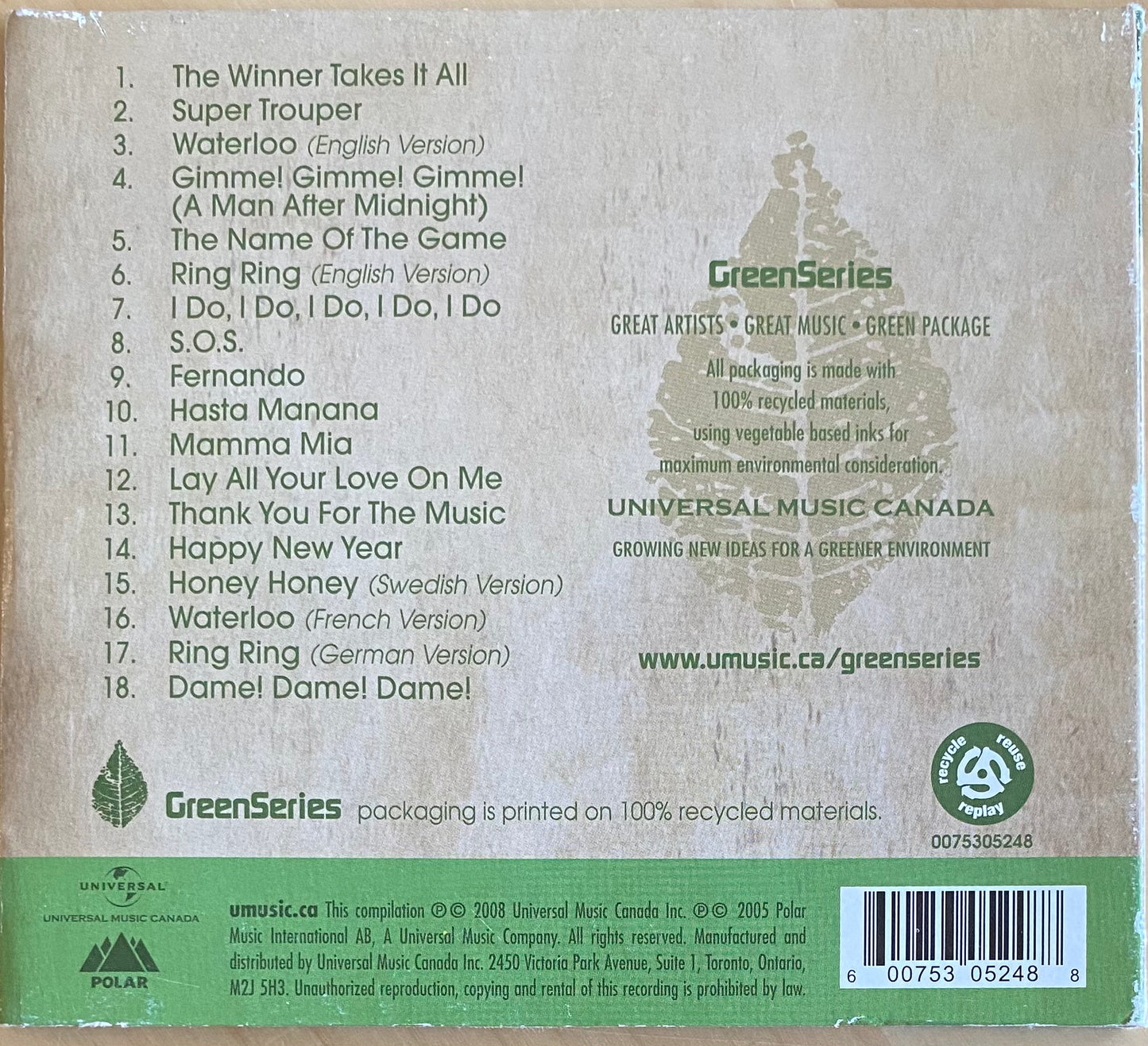 ABBA — 18 Hits