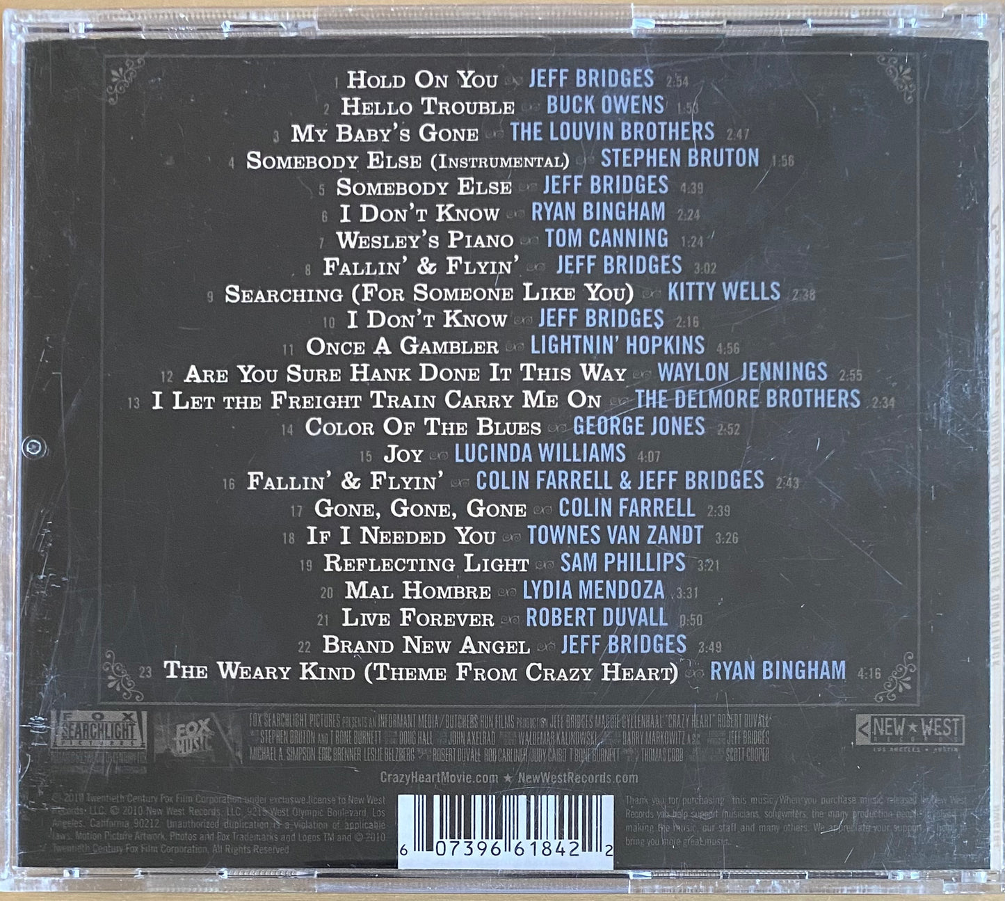 Various — Crazy Heart Original Motion Picture Soundtrack